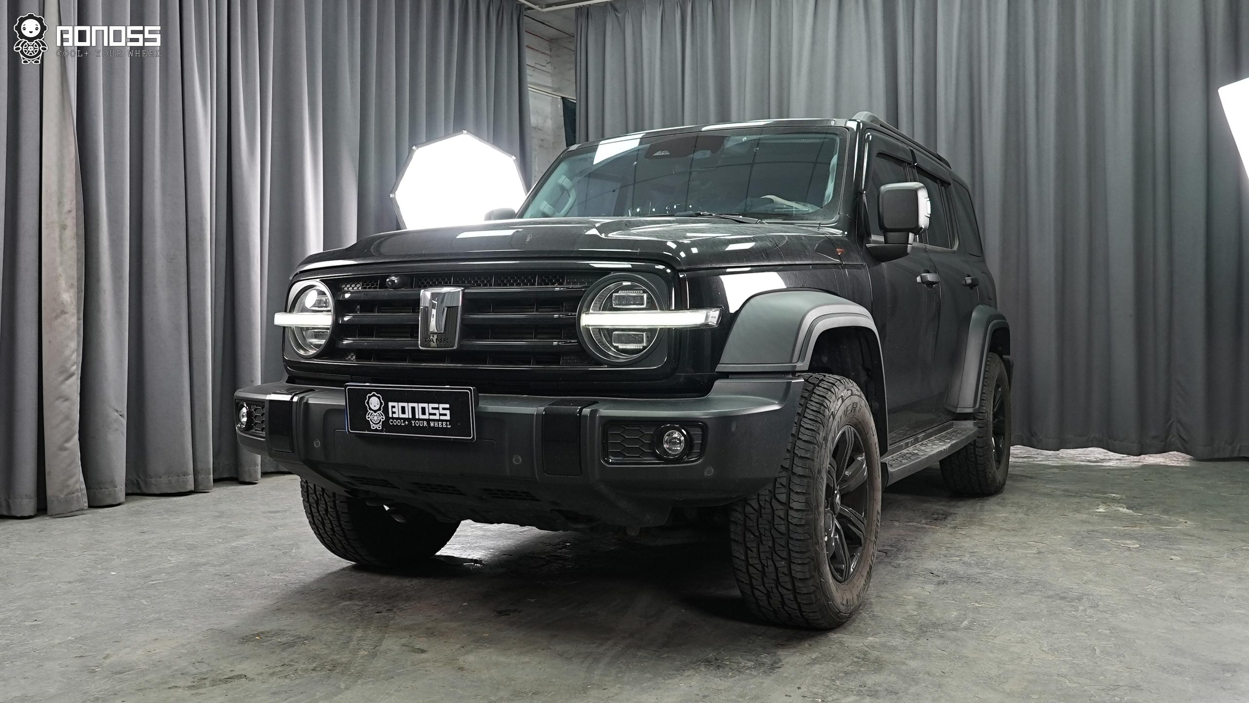 BONOSS Forged Active Cooling 2021 Tank 300 Wheel Spacers Front 25mm Rear 25mm Before and After (2)