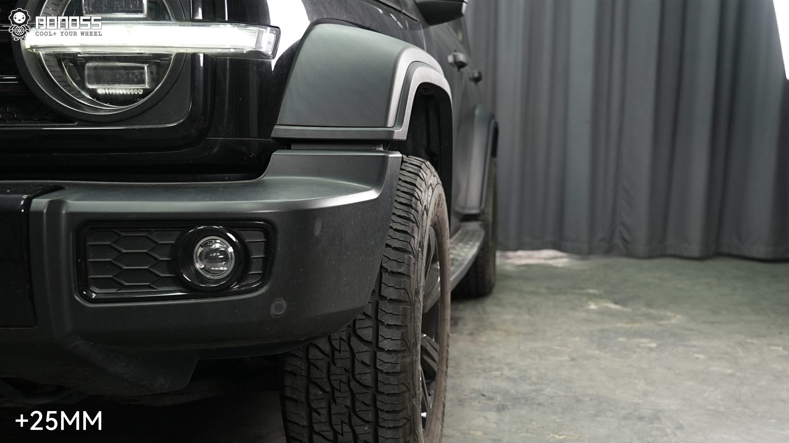 BONOSS Forged Active Cooling 2021 Tank 300 Wheel Spacers Front 25mm Rear 25mm Before and After (3)