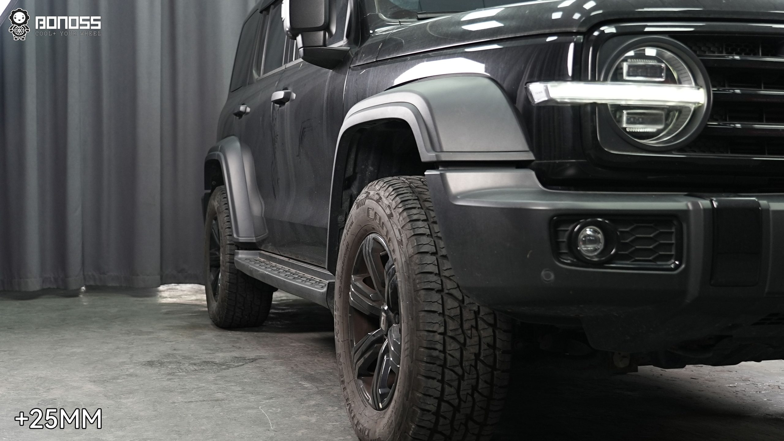 BONOSS Forged Active Cooling 2021 Tank 300 Wheel Spacers Front 25mm Rear 25mm Before and After (4)