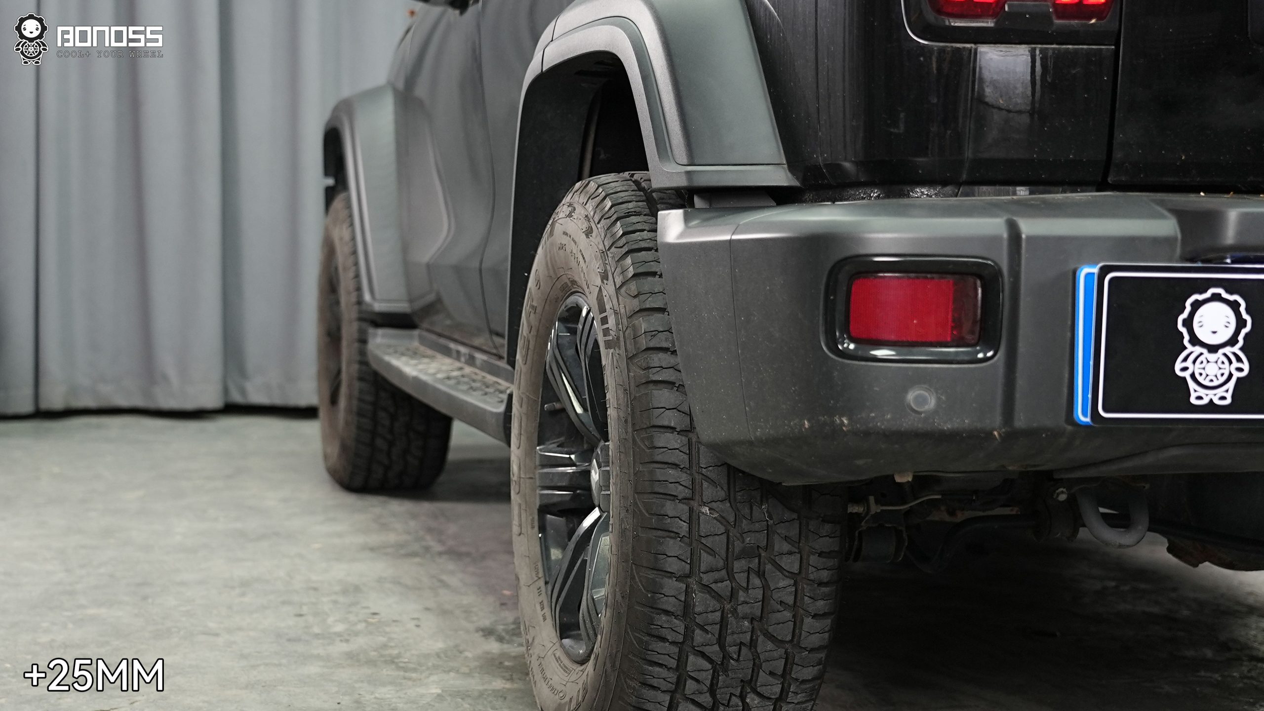 BONOSS Forged Active Cooling 2021 Tank 300 Wheel Spacers Front 25mm Rear 25mm Before and After (5)