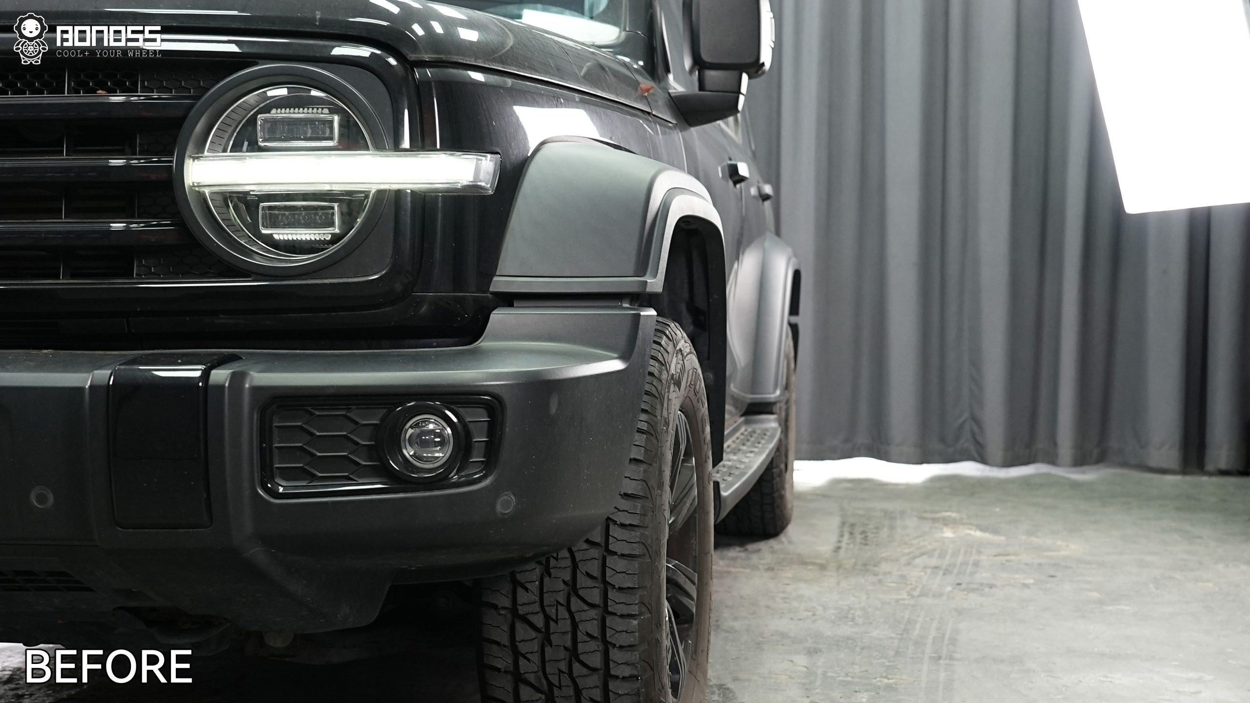 BONOSS Forged Active Cooling 2021 Tank 300 Wheel Spacers Front 25mm Rear 25mm Before and After (8)