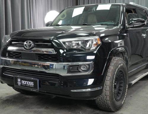 BONOSS Forged Active Cooling 2021 Toyota 4Runner Wheel Spacers Front 30mm Rear 30mm Before and After