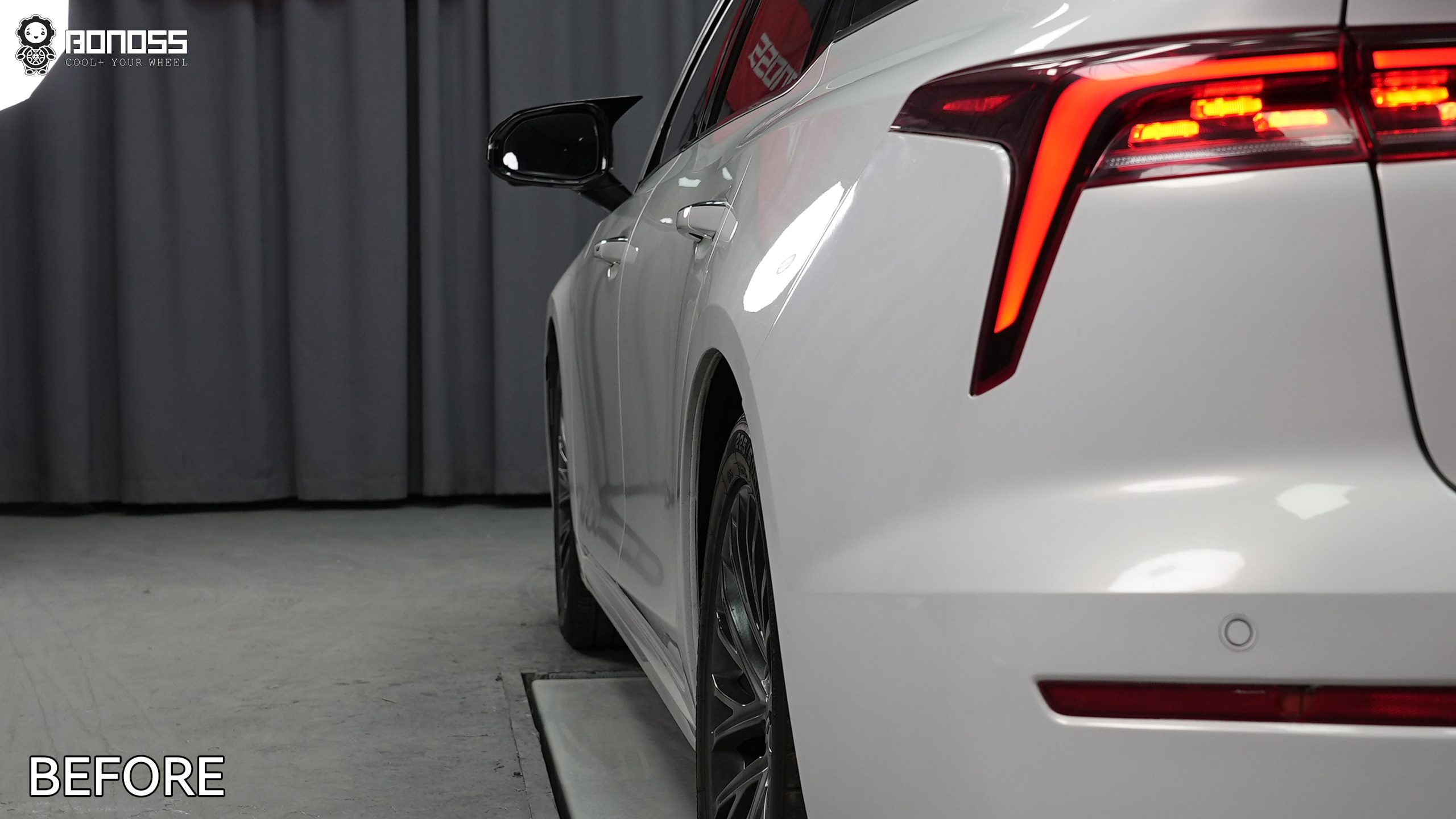 BONOSS Forged Active Cooling 2022 FAW Bestune B70 Wheel Spacers Front 25mm Rear 25mm Before and After (10)