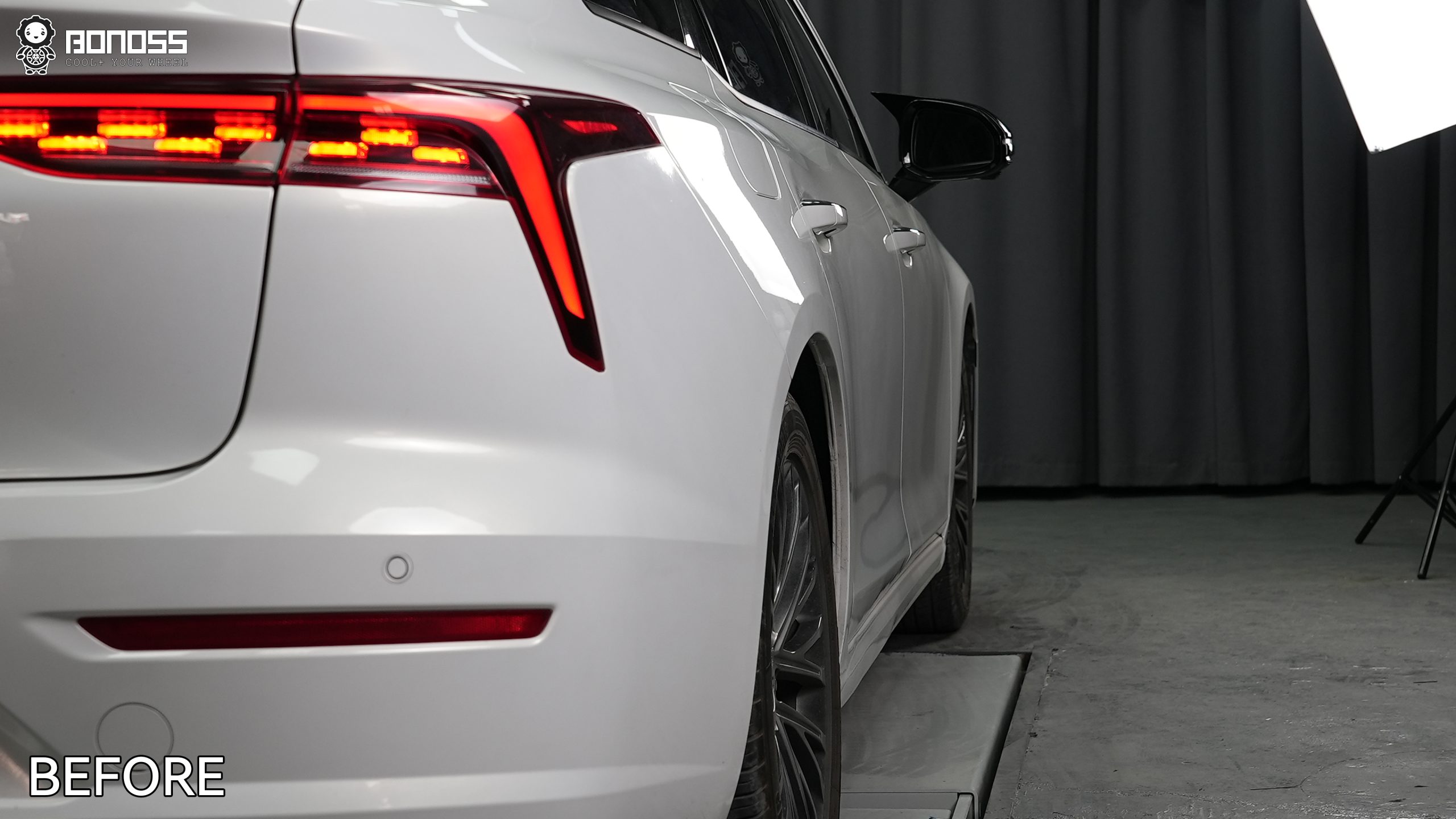 BONOSS Forged Active Cooling 2022 FAW Bestune B70 Wheel Spacers Front 25mm Rear 25mm Before and After (11)