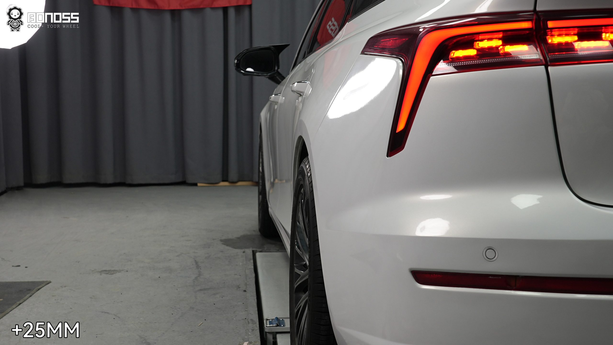 BONOSS Forged Active Cooling 2022 FAW Bestune B70 Wheel Spacers Front 25mm Rear 25mm Before and After (5)