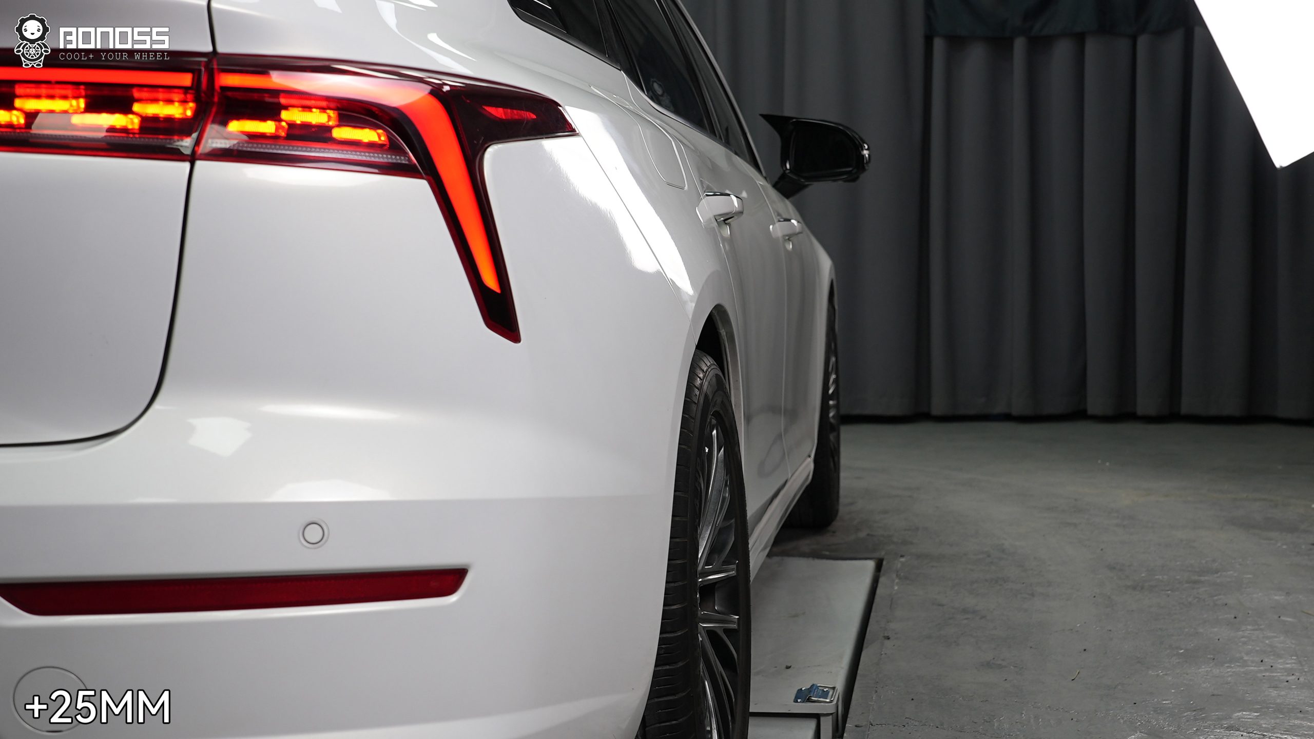 BONOSS Forged Active Cooling 2022 FAW Bestune B70 Wheel Spacers Front 25mm Rear 25mm Before and After (6)