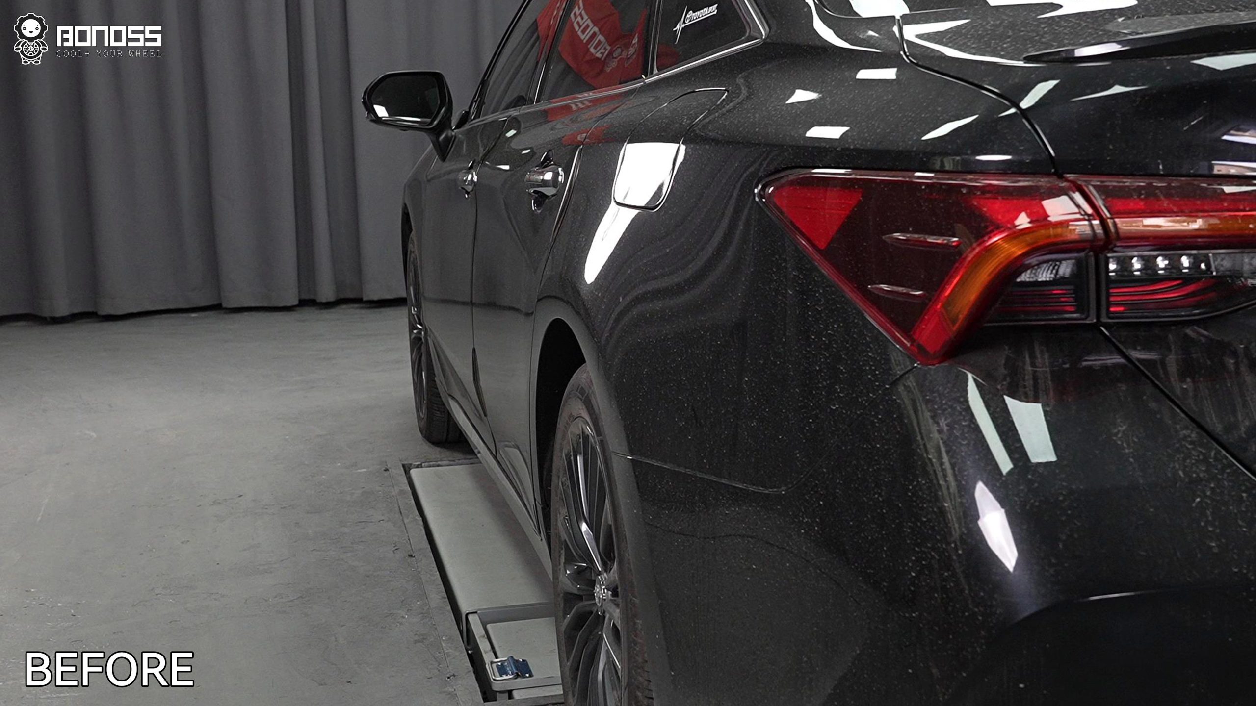 BONOSS Forged Active Cooling 2022 Toyota Avalon Wheel Spacers Front 20mm Rear 25mm Before and After (10)