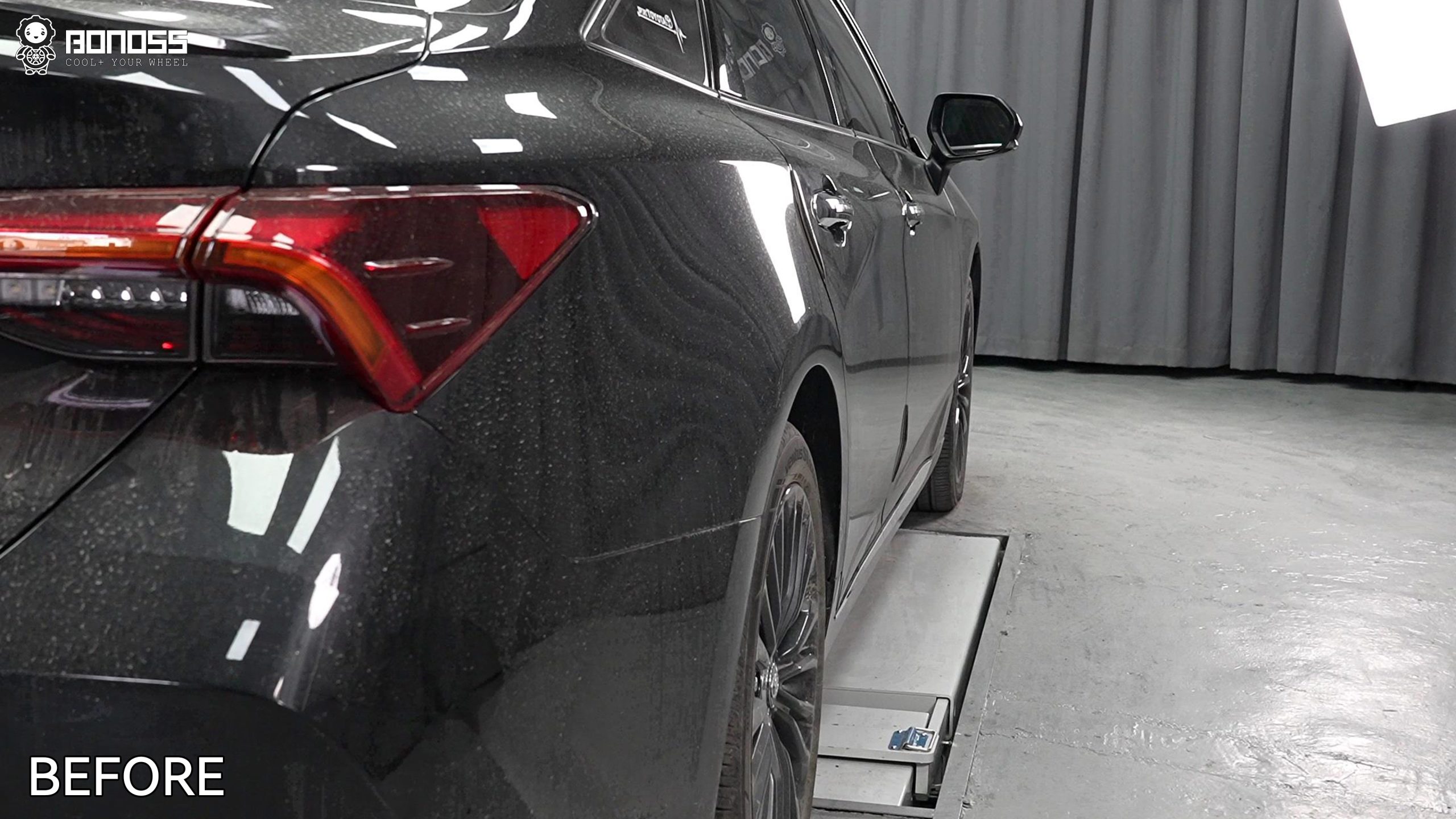 BONOSS Forged Active Cooling 2022 Toyota Avalon Wheel Spacers Front 20mm Rear 25mm Before and After (11)