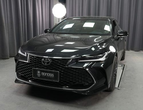 BONOSS Forged Active Cooling 2022 Toyota Avalon Wheel Spacers Front 20mm Rear 25mm Before and After