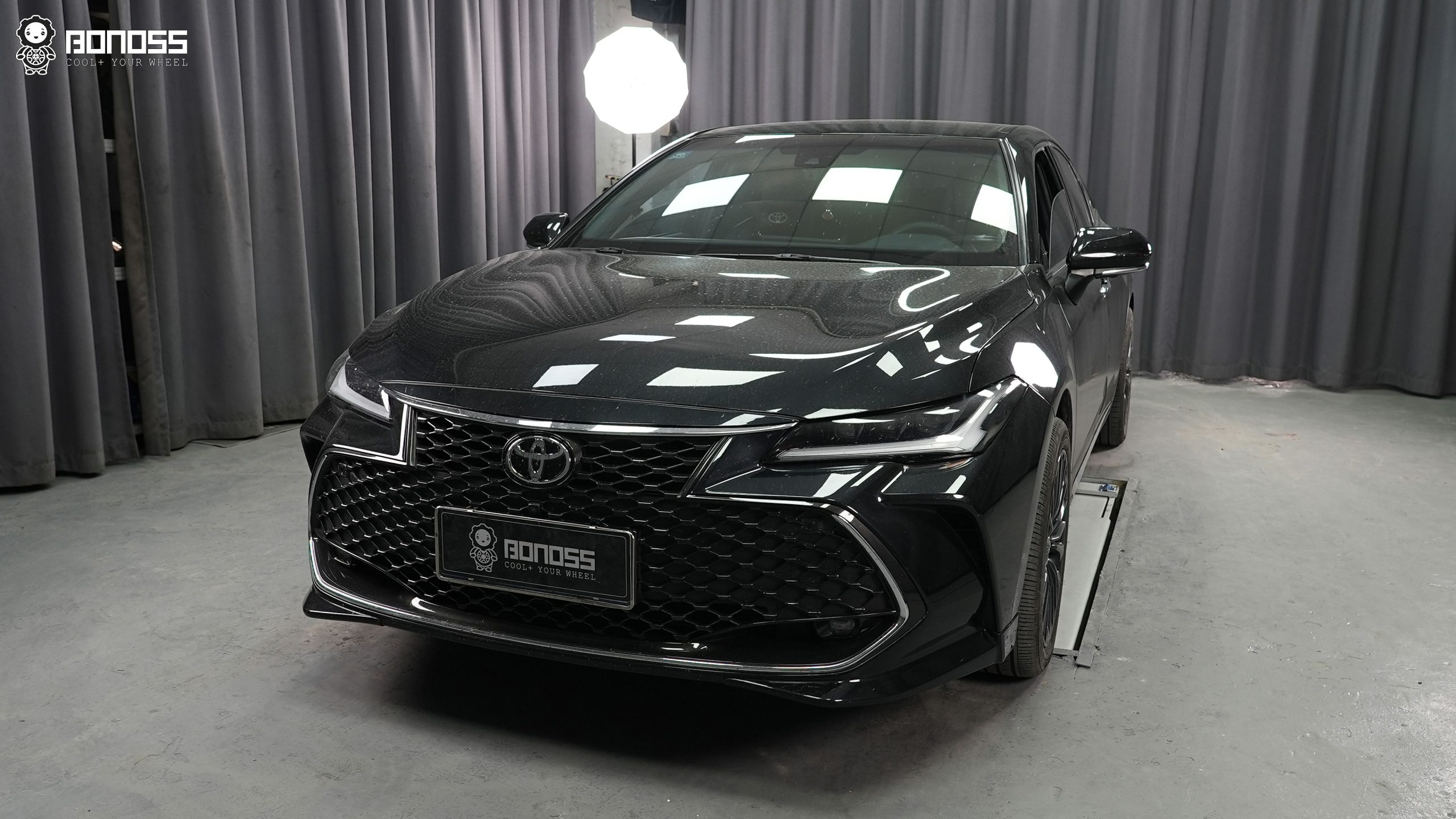 BONOSS Forged Active Cooling 2022 Toyota Avalon Wheel Spacers Front 20mm Rear 25mm Before and After (2)