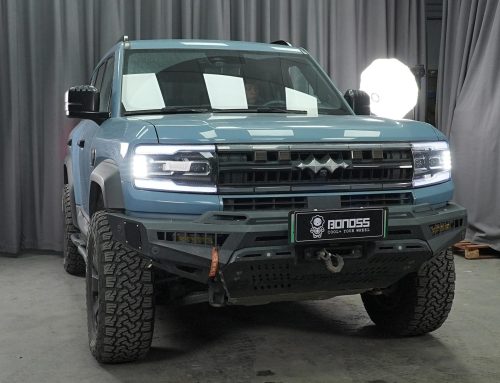 BONOSS Forged Active Cooling 2023 BYD Leopard 5 Wheel Spacers Front 30mm Rear 30mm Before and After