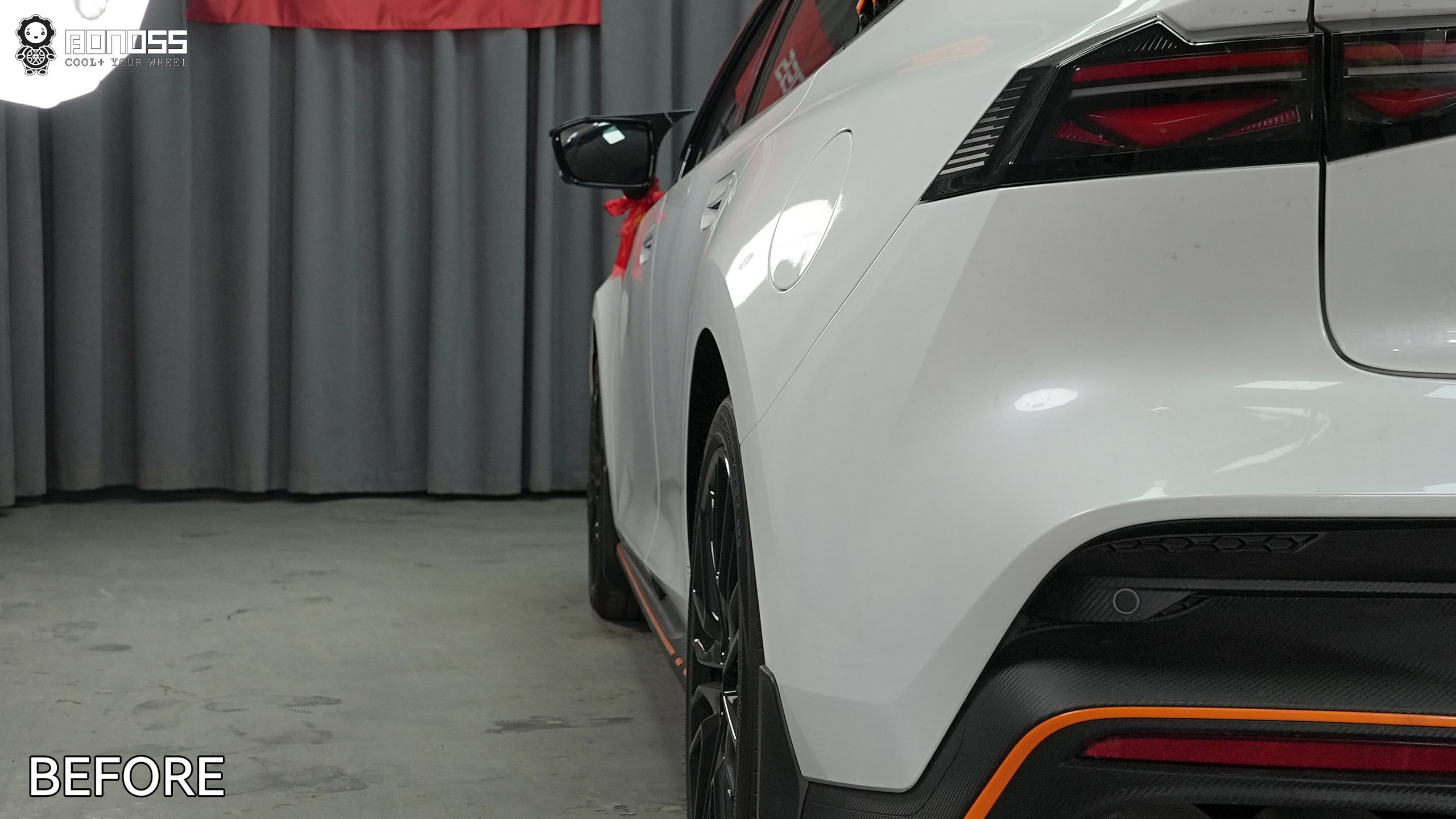 BONOSS Forged Active Cooling 2023 Changan UNI-V Wheel Spacers Front 15mm Rear 20mm Before and After (10)