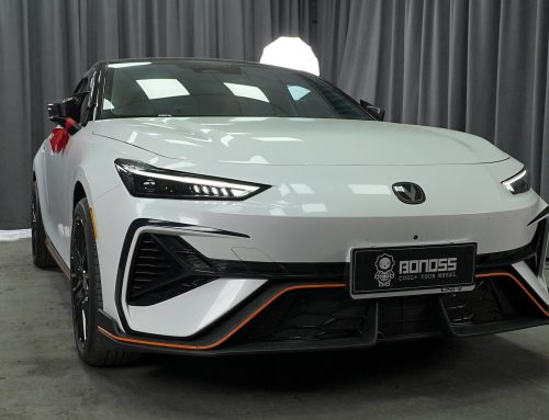 BONOSS Forged Active Cooling 2023 Changan UNI-V Wheel Spacers Front 15mm Rear 20mm Before and After