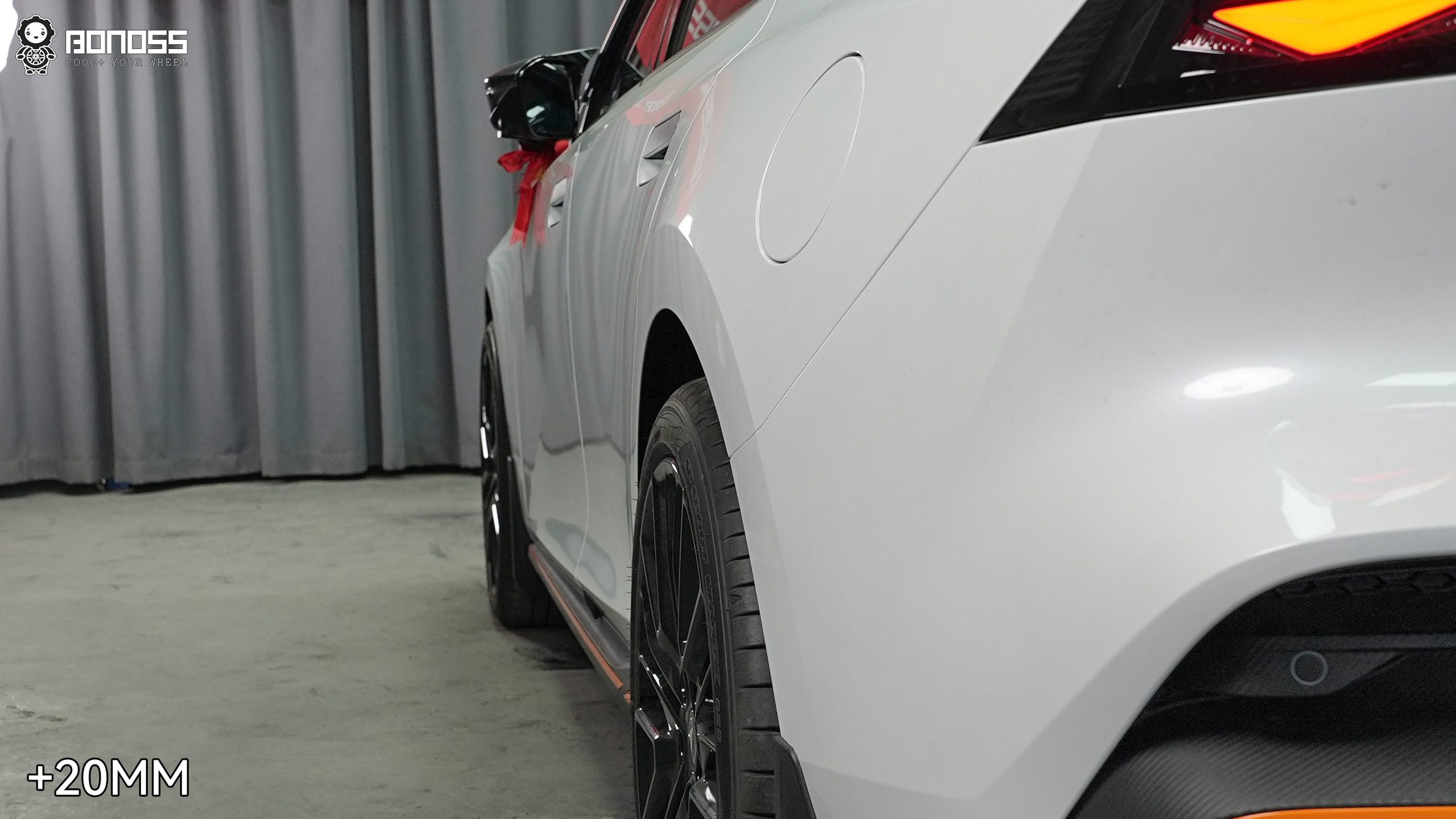 BONOSS Forged Active Cooling 2023 Changan UNI-V Wheel Spacers Front 15mm Rear 20mm Before and After (5)