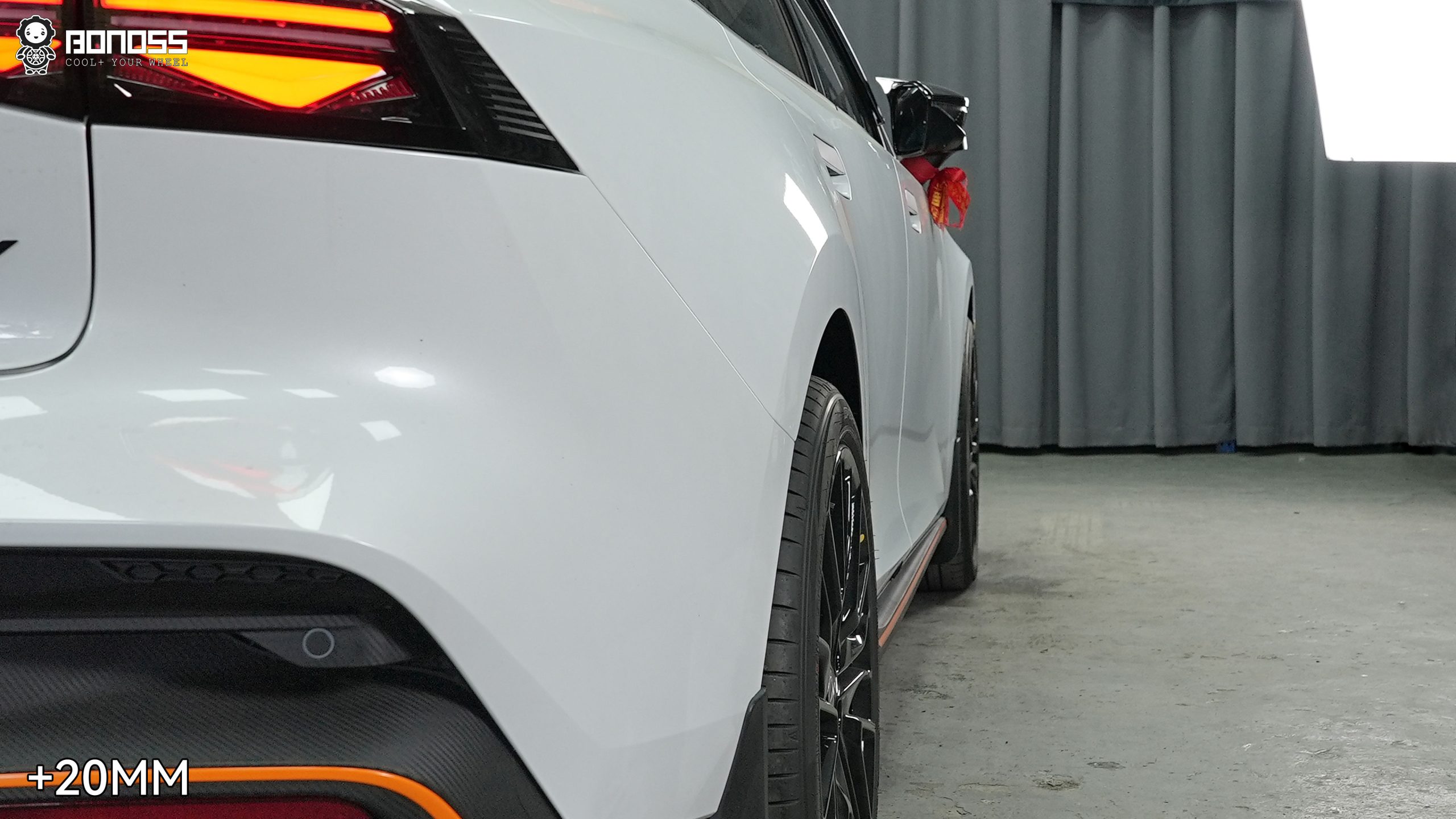 BONOSS Forged Active Cooling 2023 Changan UNI-V Wheel Spacers Front 15mm Rear 20mm Before and After (6)