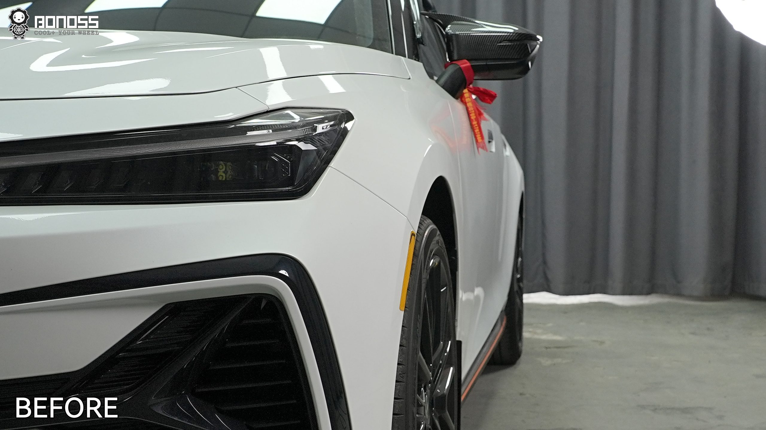 BONOSS Forged Active Cooling 2023 Changan UNI-V Wheel Spacers Front 15mm Rear 20mm Before and After (8)