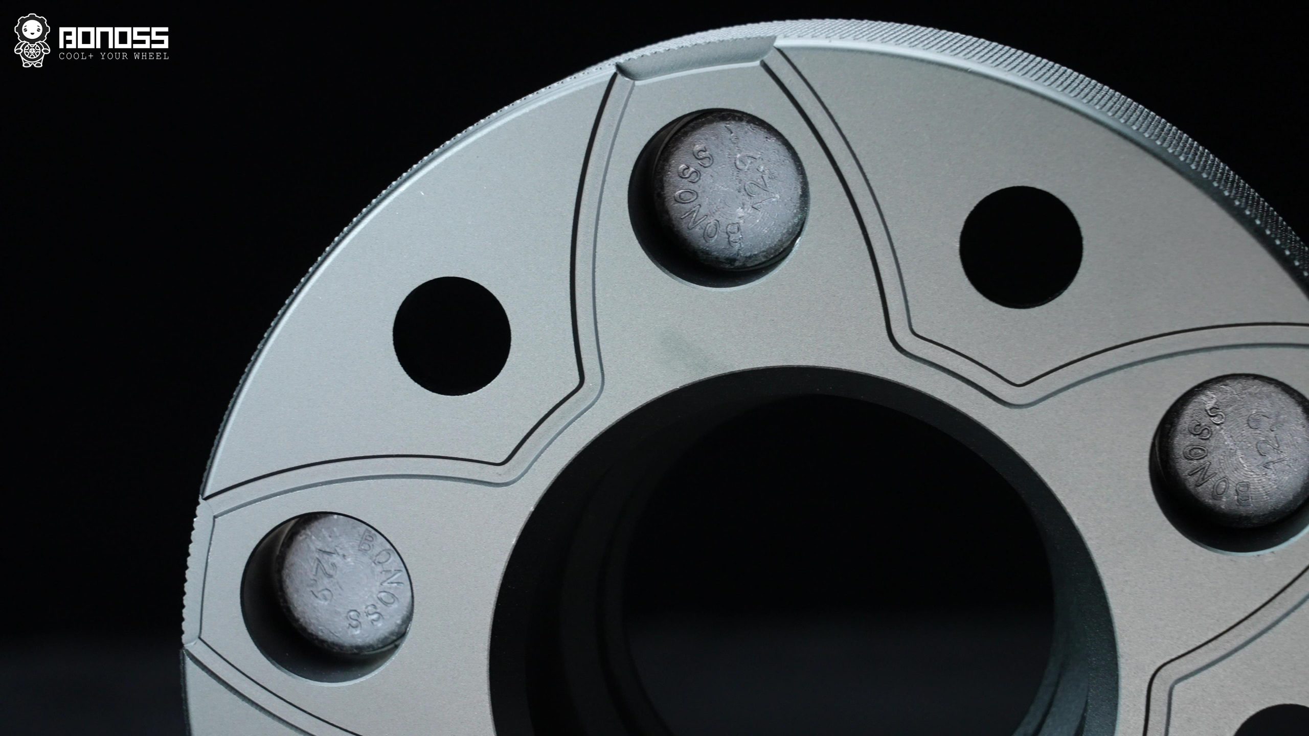 BONOSS Forged Active Cooling 2023 Land Rover Discovery 5 Wheel Spacers Front 25mm Rear 30mm Before and After (1)