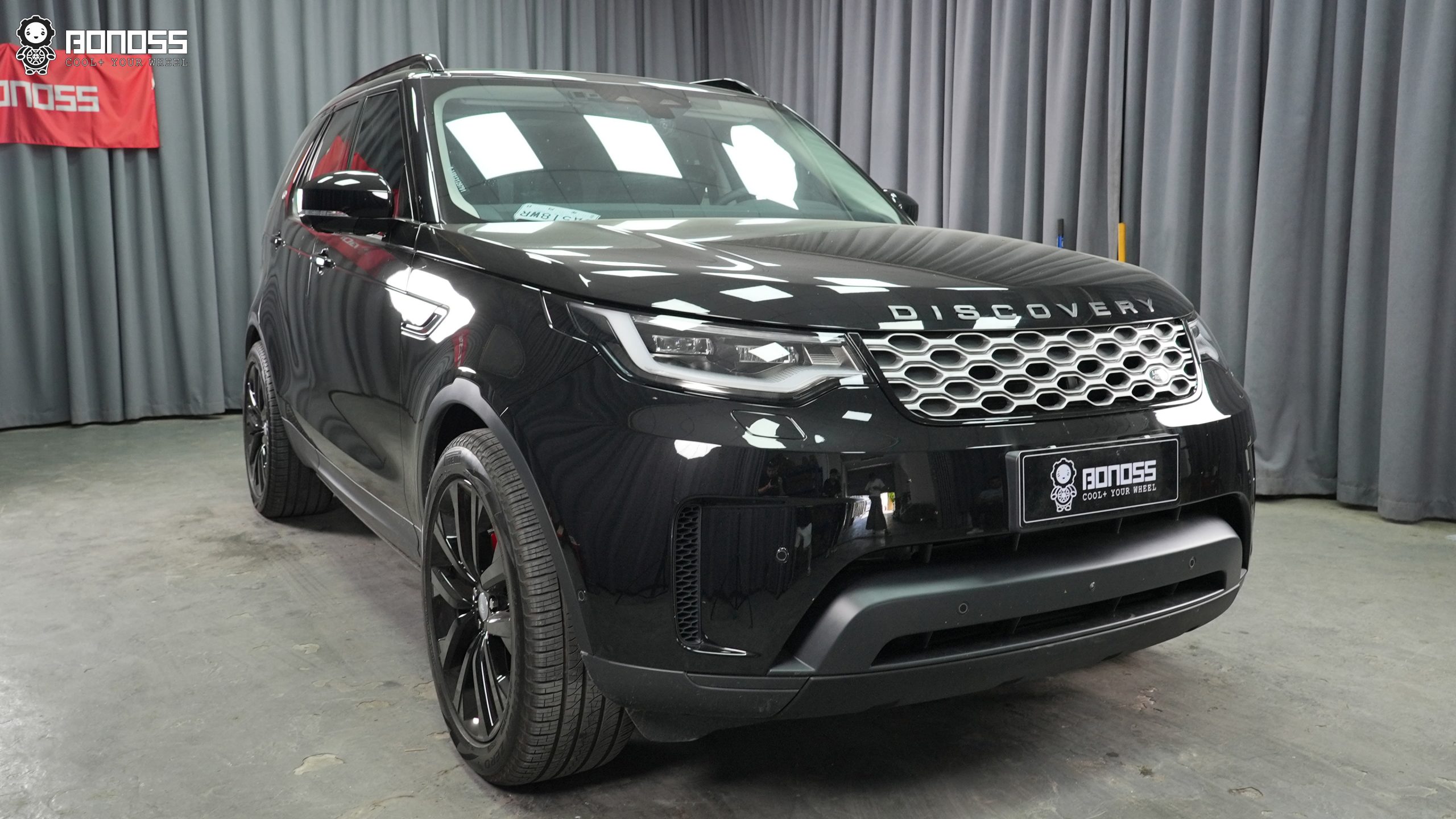 BONOSS Forged Active Cooling 2023 Land Rover Discovery 5 Wheel Spacers Front 25mm Rear 30mm Before and After (2)