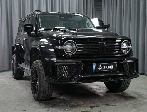 BONOSS Forged Active Cooling 2023 Tank 300 Wheel Spacers Front 40mm Rear 40mm Before and After