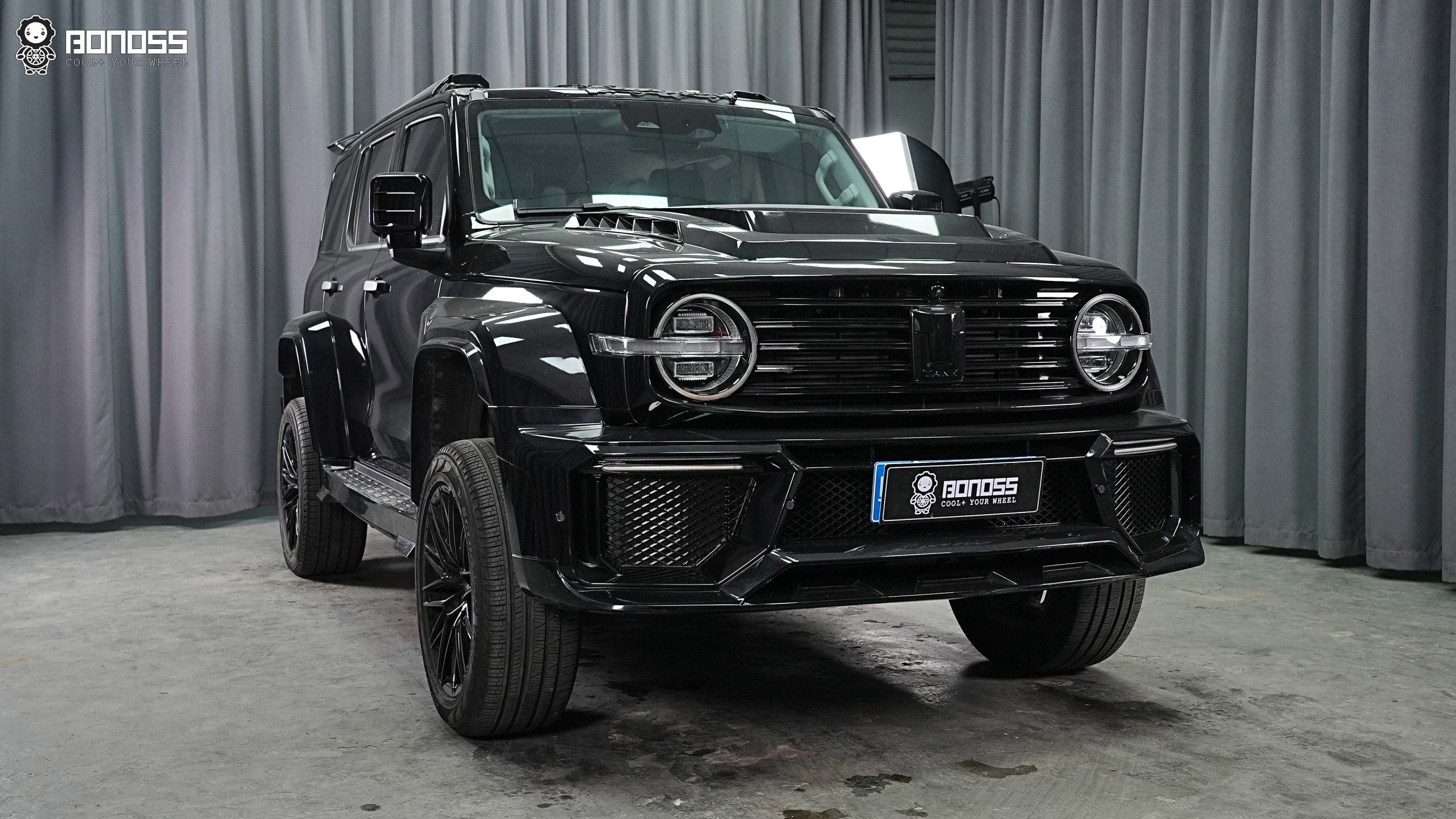 BONOSS Forged Active Cooling 2023 Tank 300 Wheel Spacers Front 40mm Rear 40mm Before and After (2)