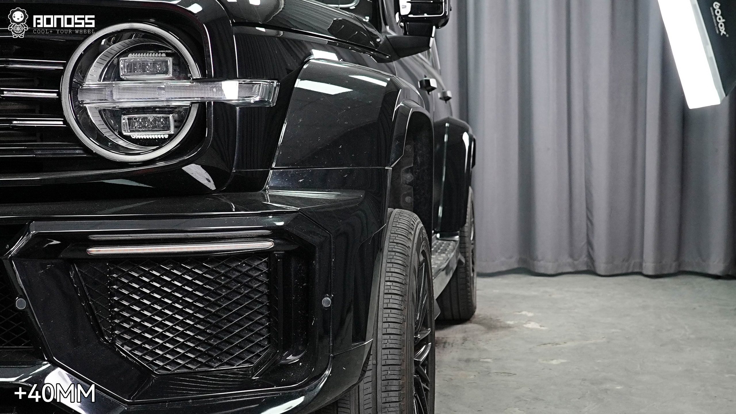 BONOSS Forged Active Cooling 2023 Tank 300 Wheel Spacers Front 40mm Rear 40mm Before and After (3)