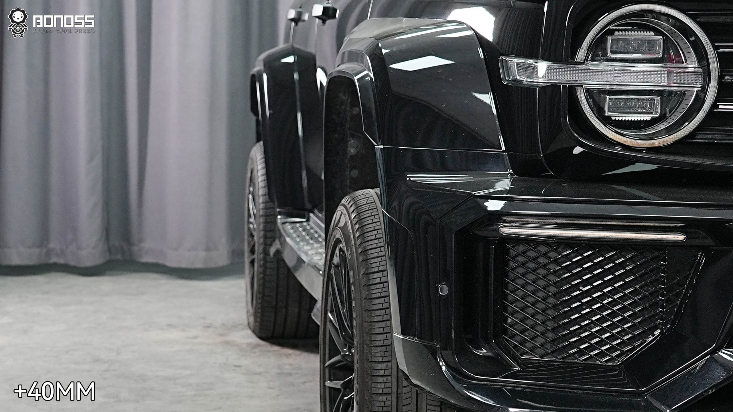 BONOSS Forged Active Cooling 2023 Tank 300 Wheel Spacers Front 40mm Rear 40mm Before and After (4)