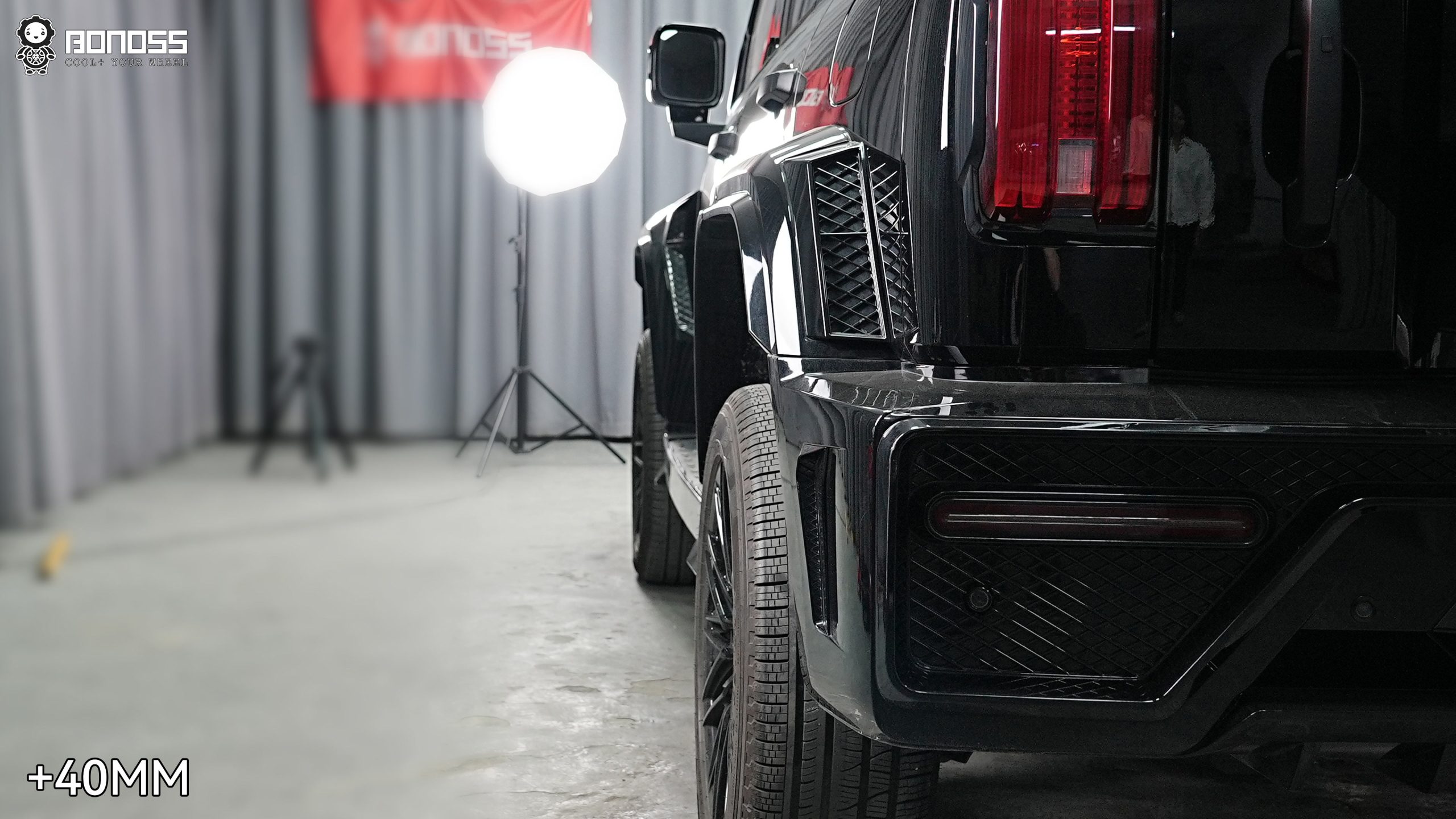 BONOSS Forged Active Cooling 2023 Tank 300 Wheel Spacers Front 40mm Rear 40mm Before and After (5)