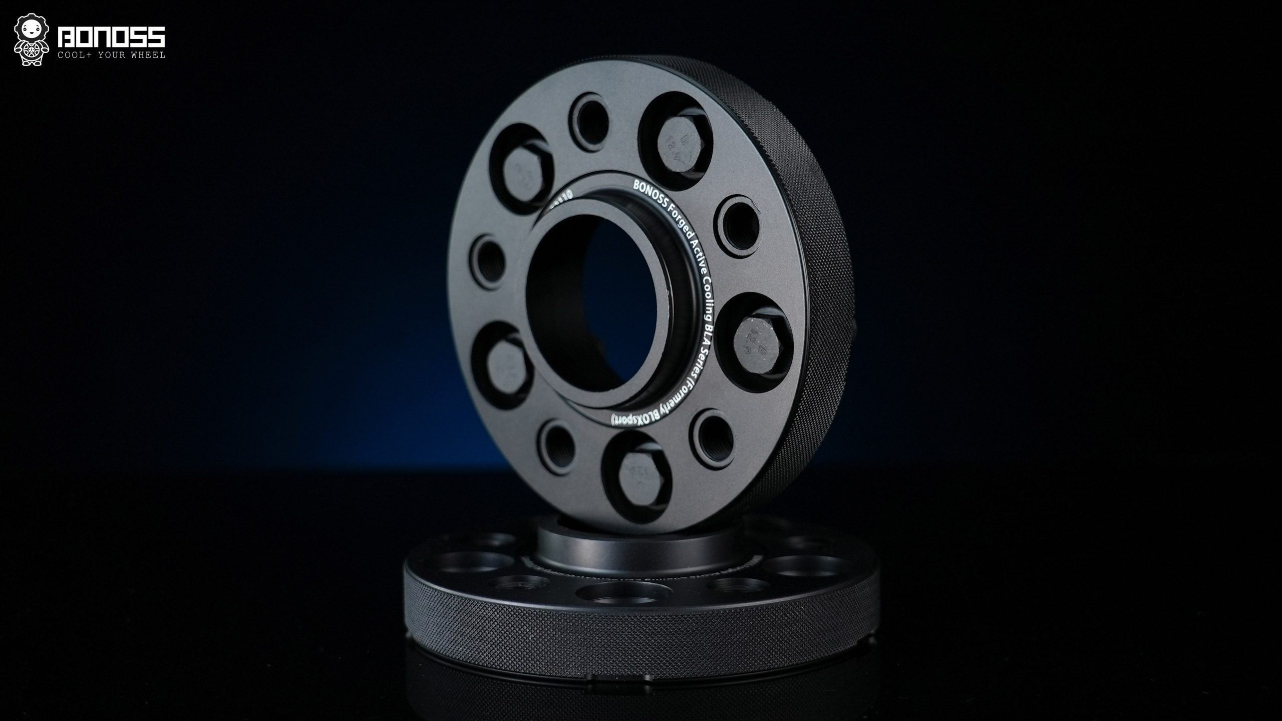 BONOSS Forged Active Cooling 2023 iCAR V23 Wheel Spacers Front 25mm Rear 30mm Before and After (1)