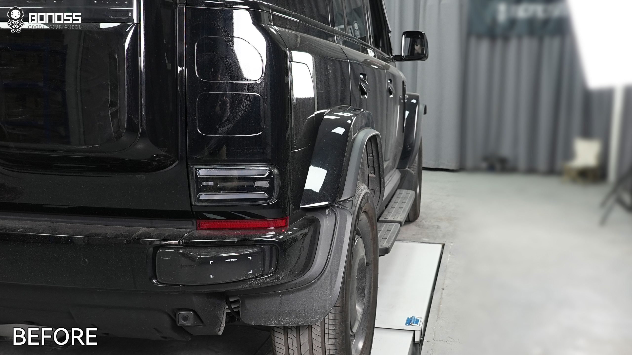 BONOSS Forged Active Cooling 2023 iCAR V23 Wheel Spacers Front 25mm Rear 30mm Before and After (11)