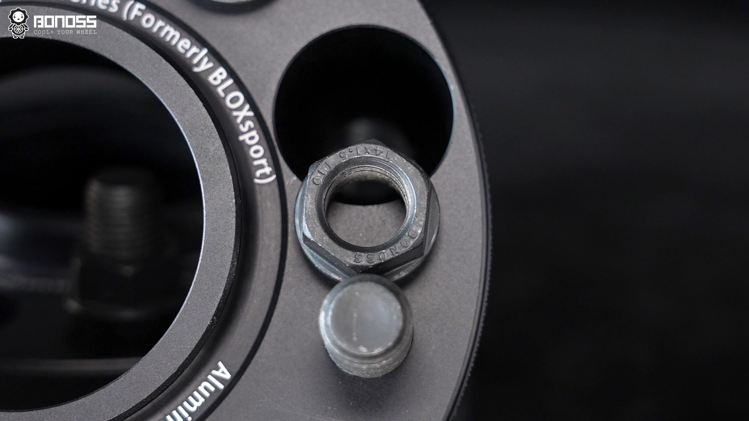 BONOSS Forged Active Cooling 2024 XPeng P7+ Wheel Spacers Front 25mm Rear 30mm Before and After (1)