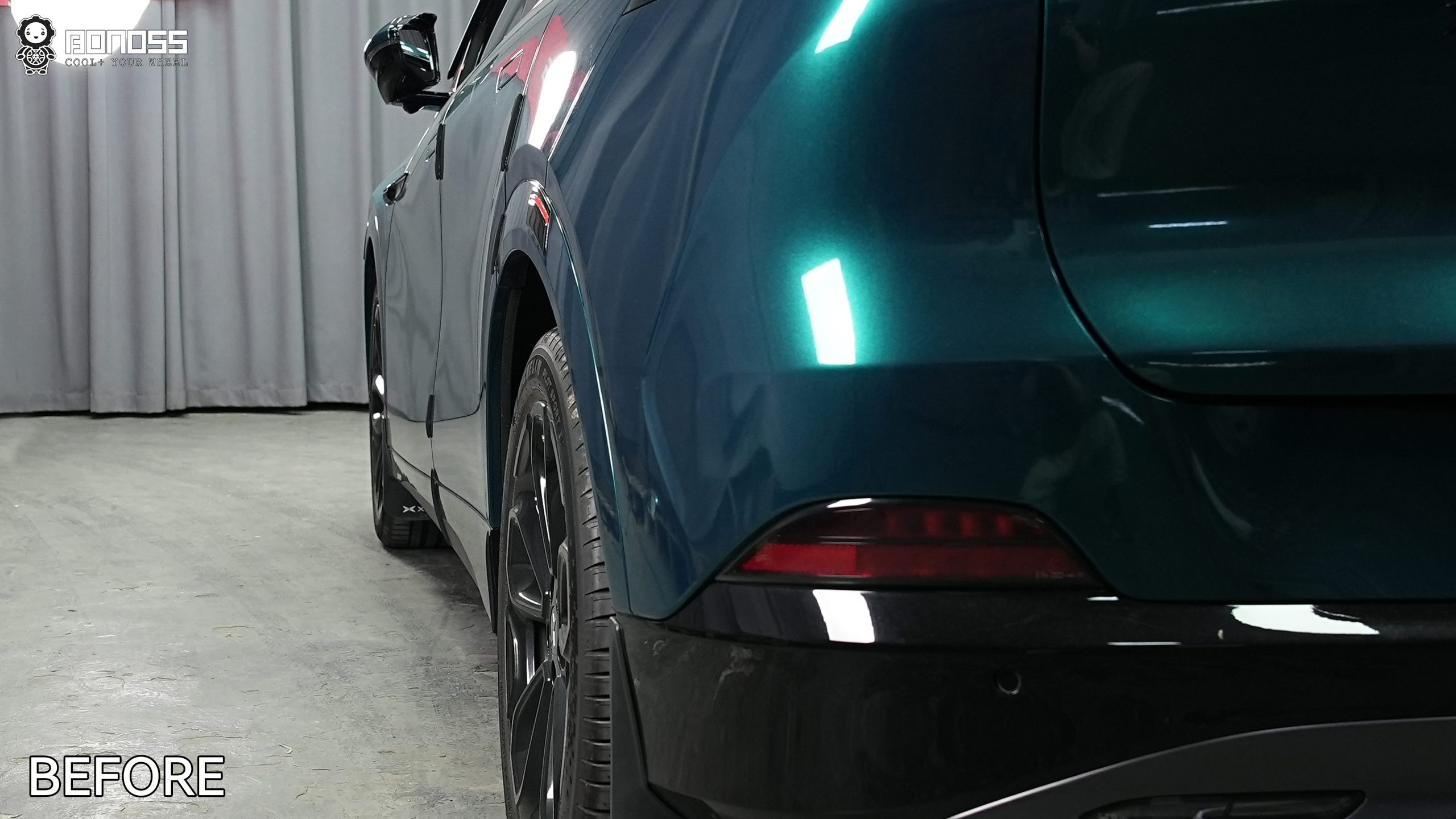 BONOSS Forged Active Cooling 2025 XPeng G6 Wheel Spacers Front 20mm Rear 25mm Before and After (10)