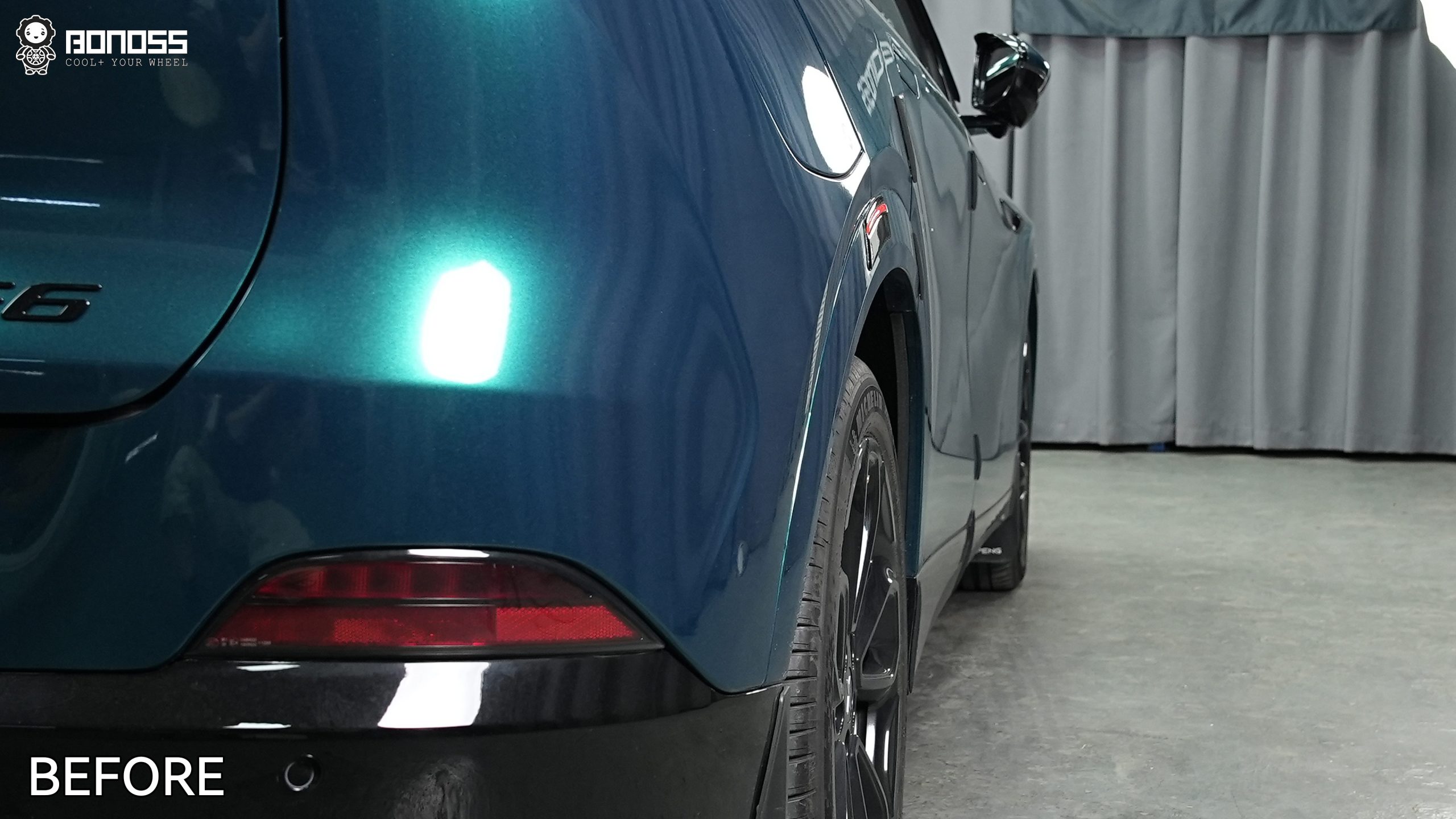 BONOSS Forged Active Cooling 2025 XPeng G6 Wheel Spacers Front 20mm Rear 25mm Before and After (11)