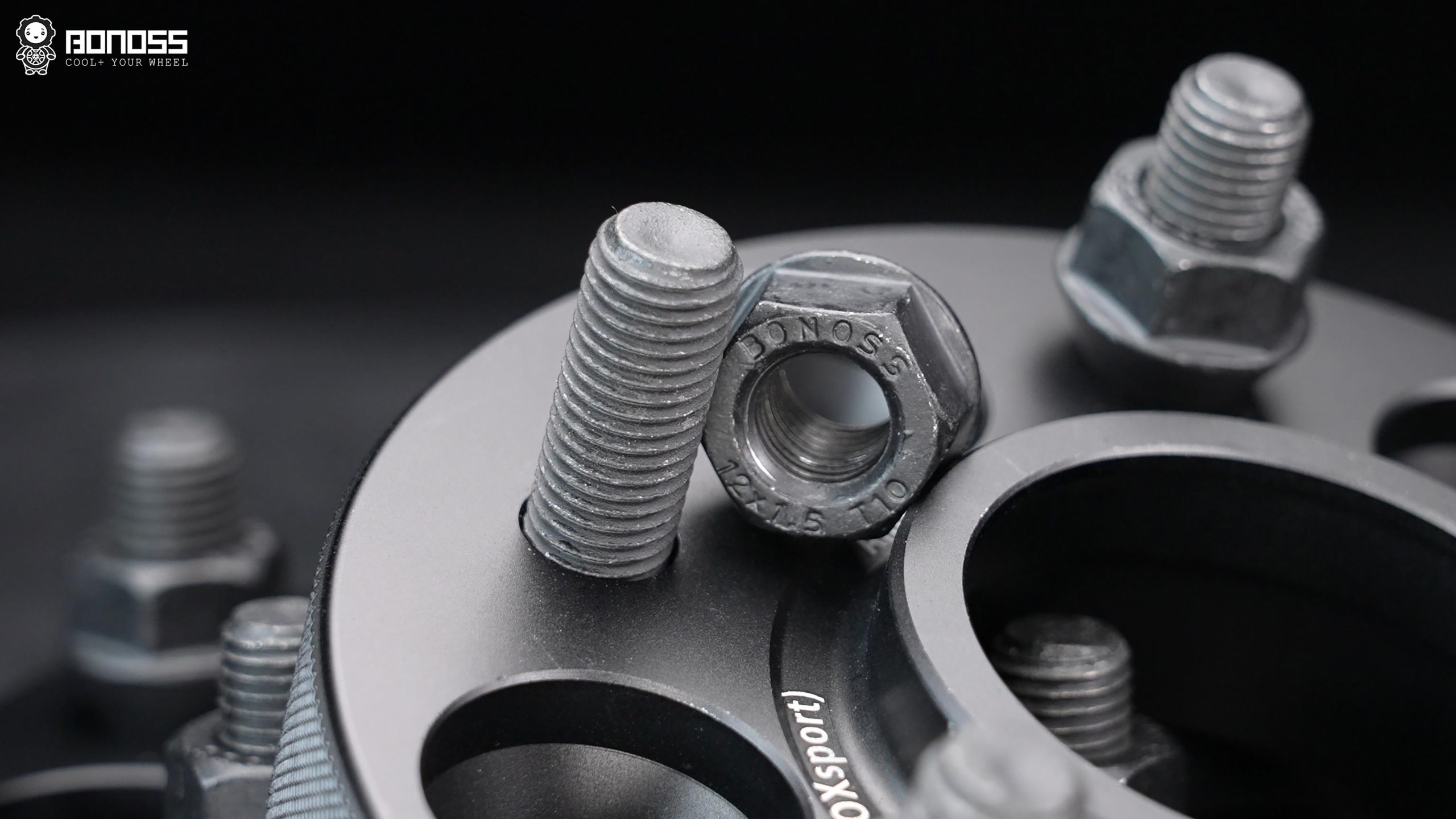 BONOSS Forged Active Cooling 2025 Xiaomi YU7 Wheel Spacers Front 20mm Rear 15mm Before and After (15)