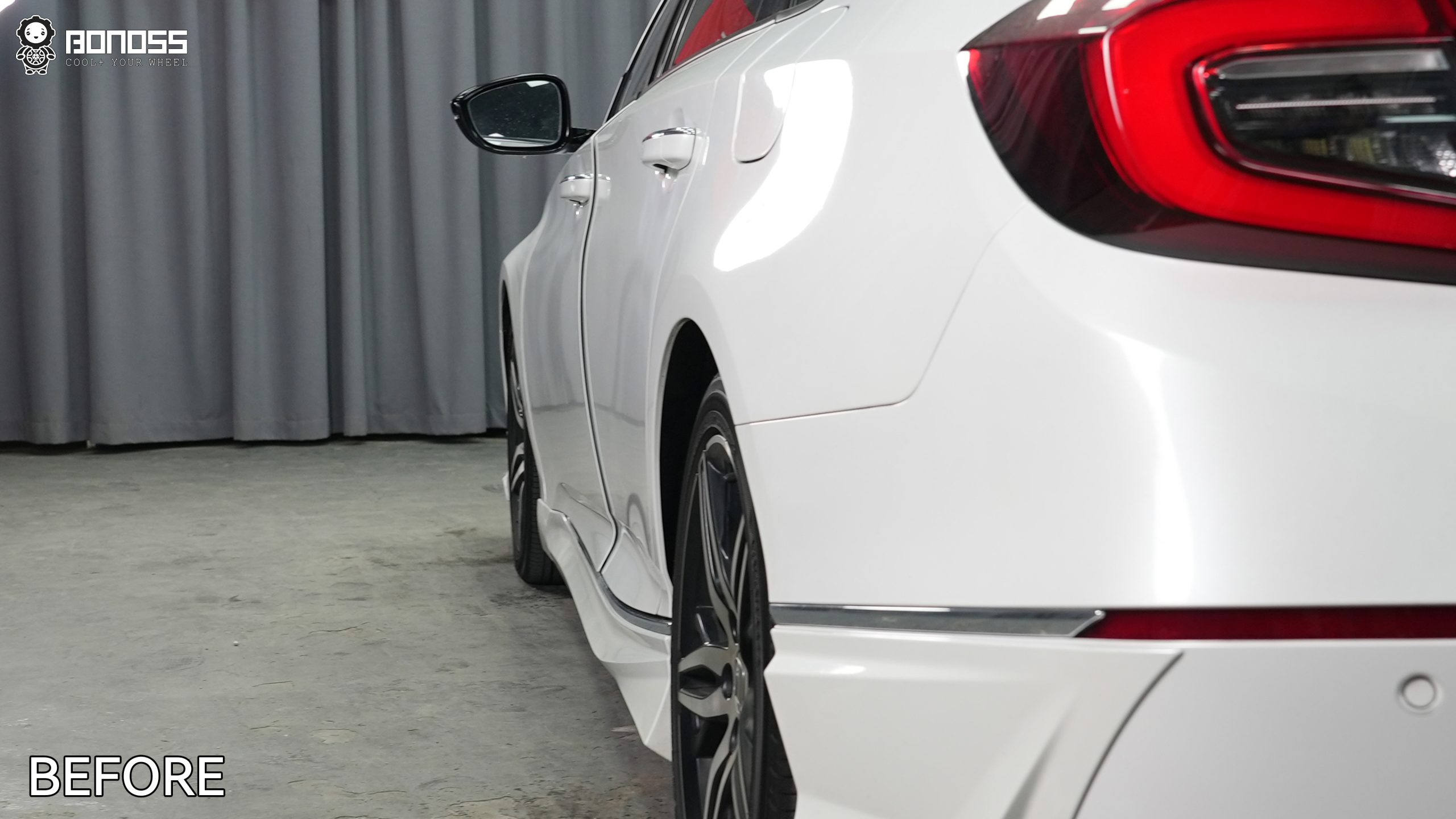 BONOSS Forged Active Cooling Honda Accord Wheel Spacers Front 25mm Rear 30mm Before and After (10)