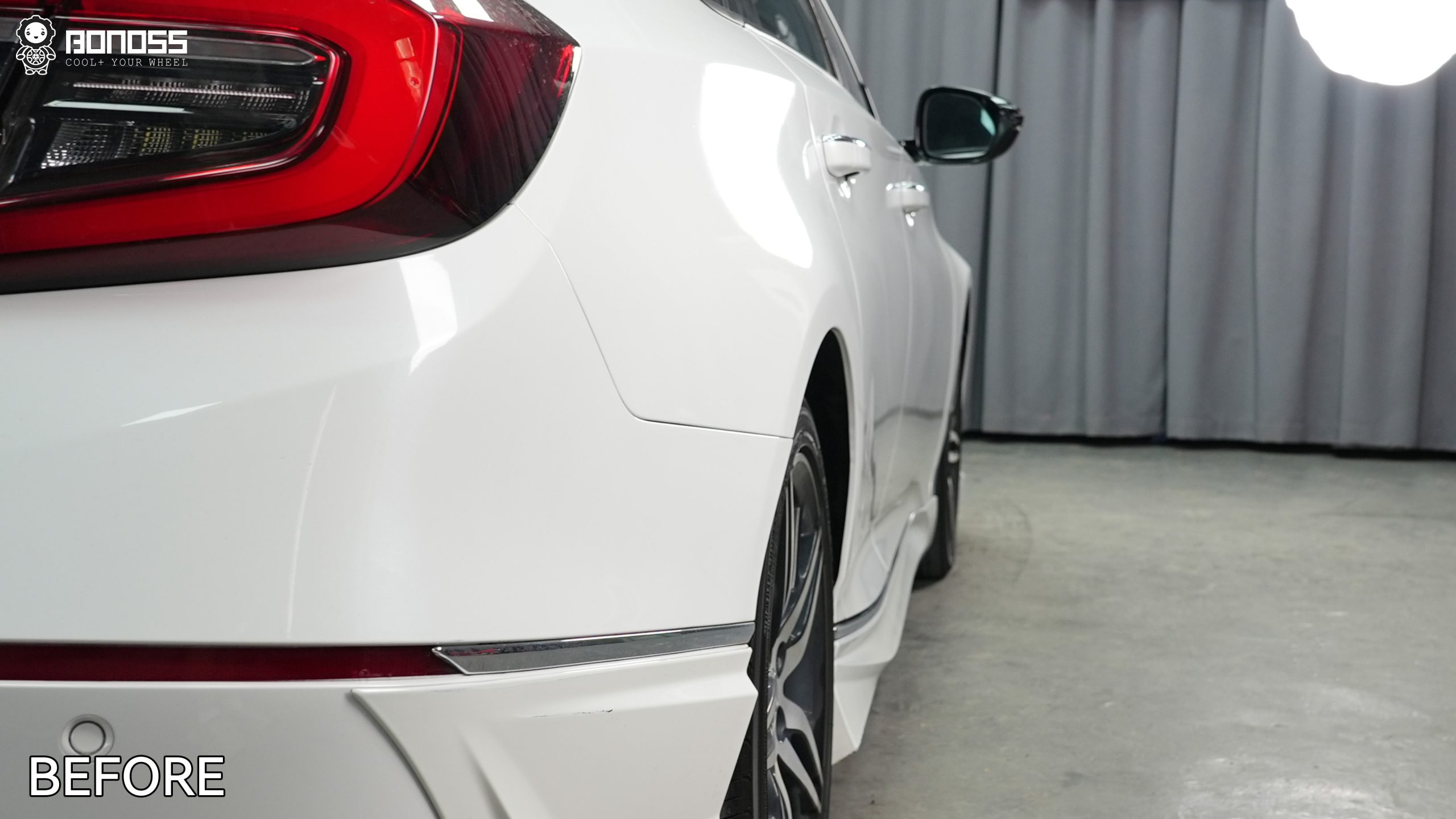 BONOSS Forged Active Cooling Honda Accord Wheel Spacers Front 25mm Rear 30mm Before and After (11)