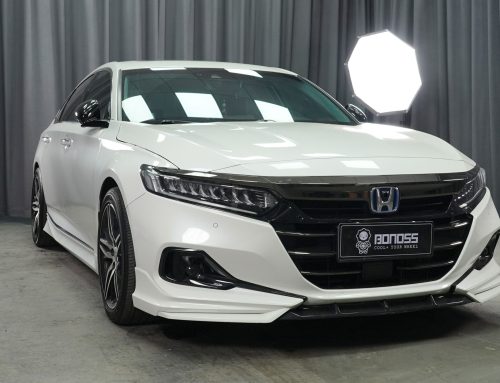 BONOSS Forged Active Cooling Honda Accord Wheel Spacers Front 25mm Rear 30mm Before and After