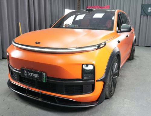 BONOSS Forged Active Cooling Li L9 Wheel Spacers Front 15mm Rear 15mm Before and After