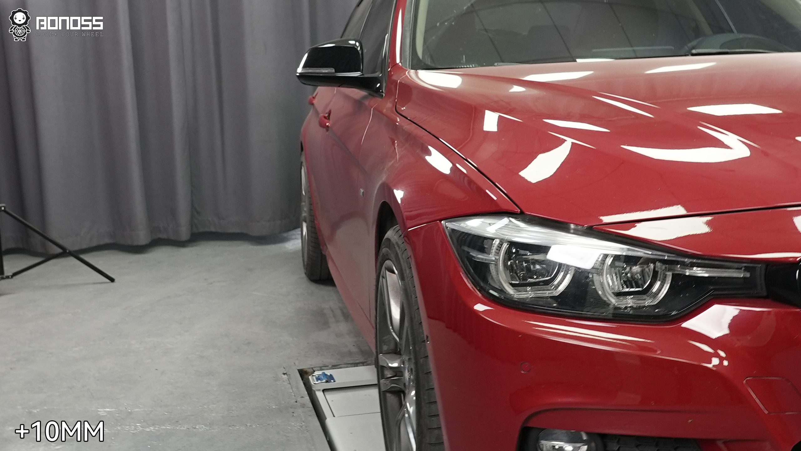 BONOSS Forged Lightweight Plus 2018 BMW 3 Series Wheel Spacers Front 10mm Rear 20mm Before and After (4)