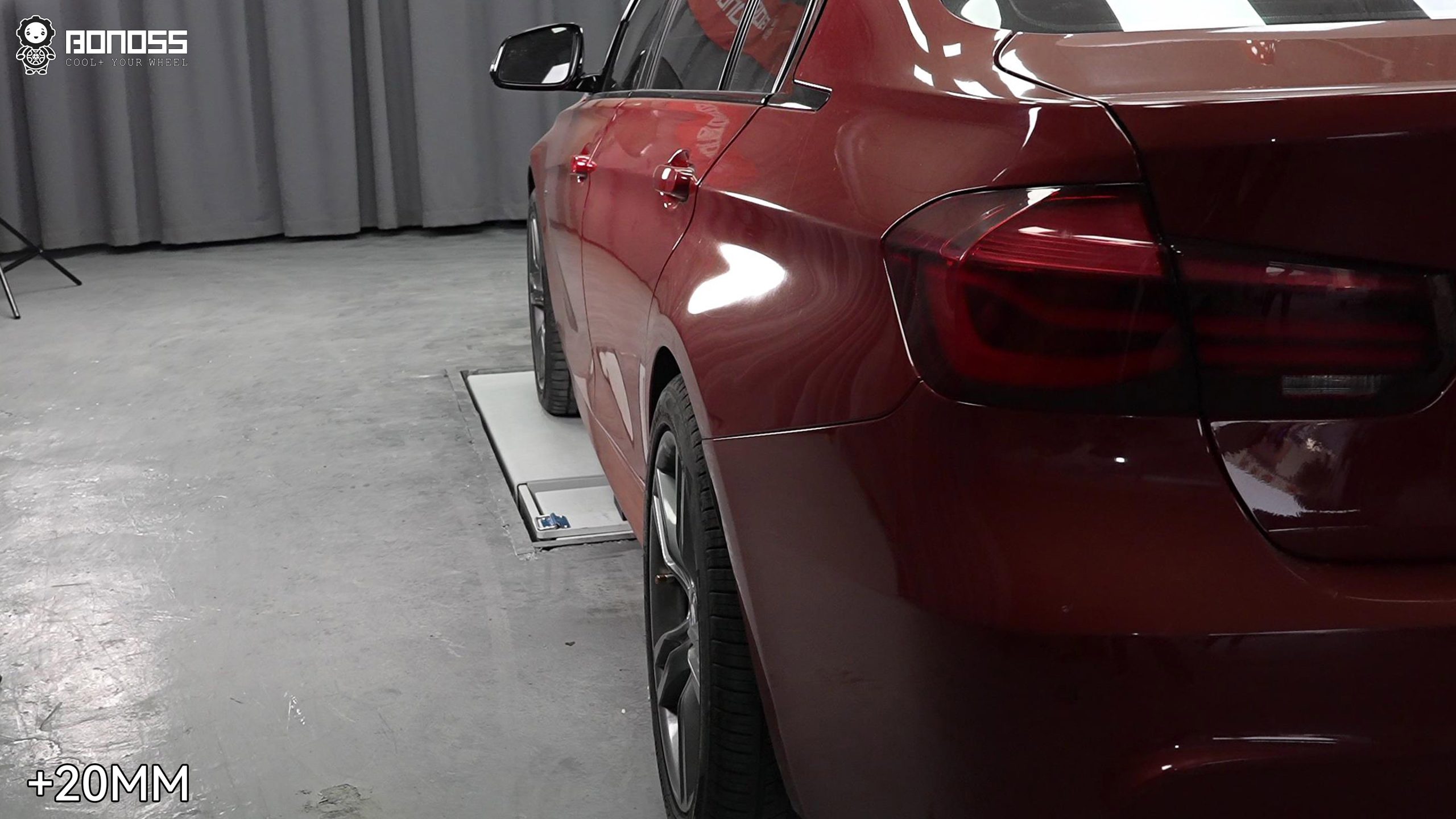 BONOSS Forged Lightweight Plus 2018 BMW 3 Series Wheel Spacers Front 10mm Rear 20mm Before and After (5)