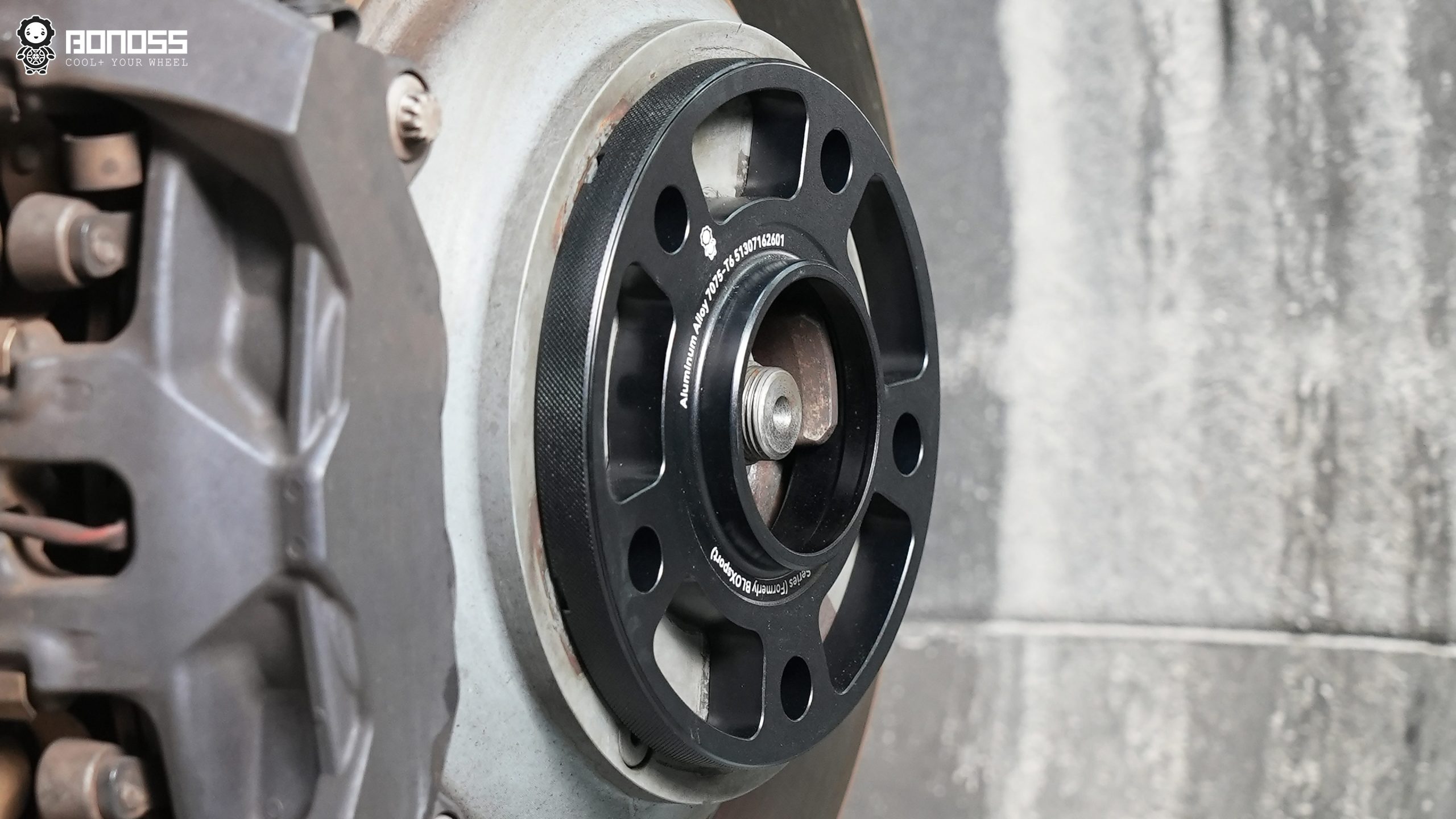 BONOSS Forged Lightweight Plus 2023 Porsche Taycan Wheel Spacers Front 15mm Rear 15mm Before and After (13)