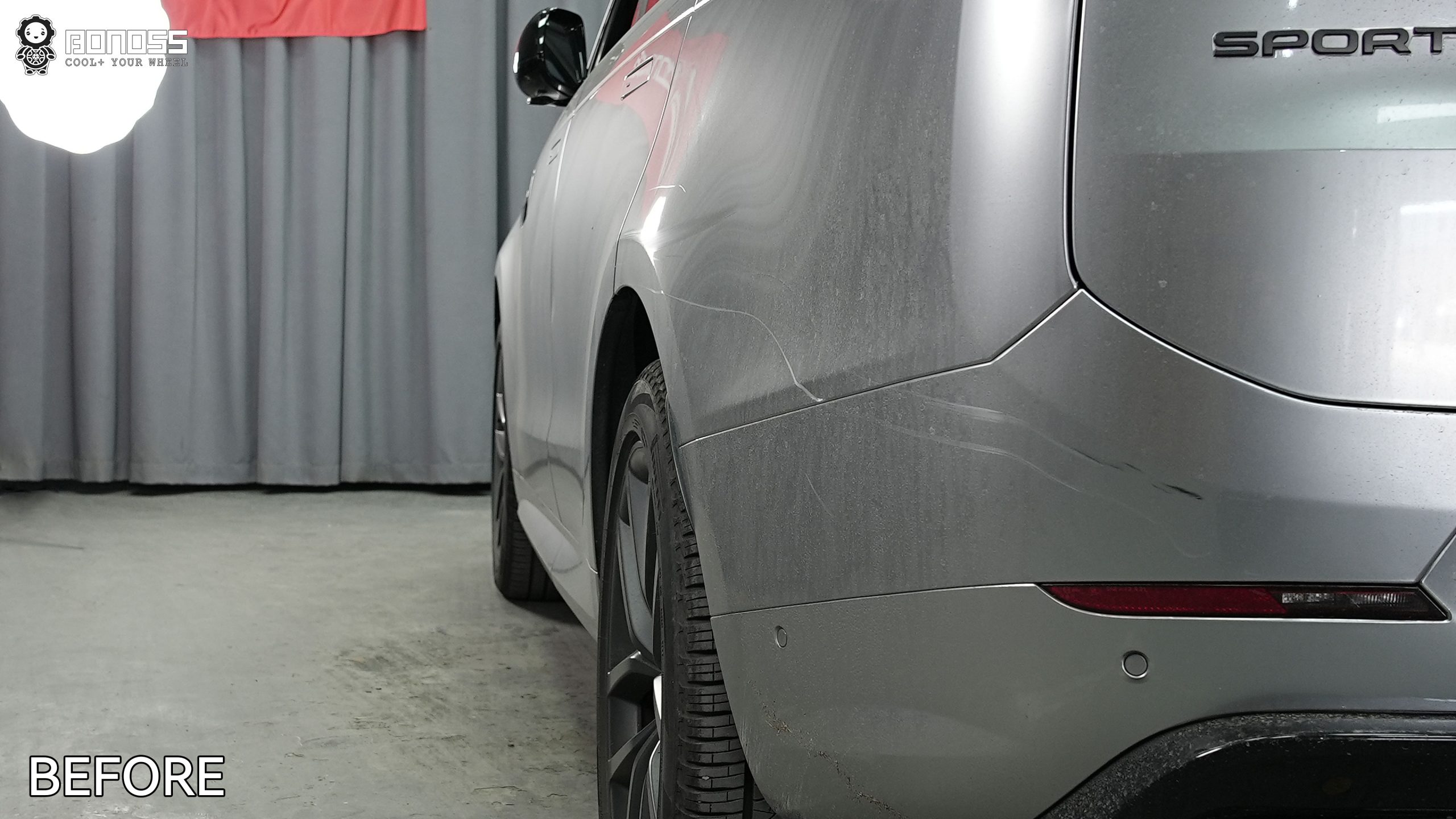 BONOSS Forged Lightweight Plus 2026 Land Rover Range Rover Sport Wheel Spacers Front 15mm Rear 20mm Before and After (10)