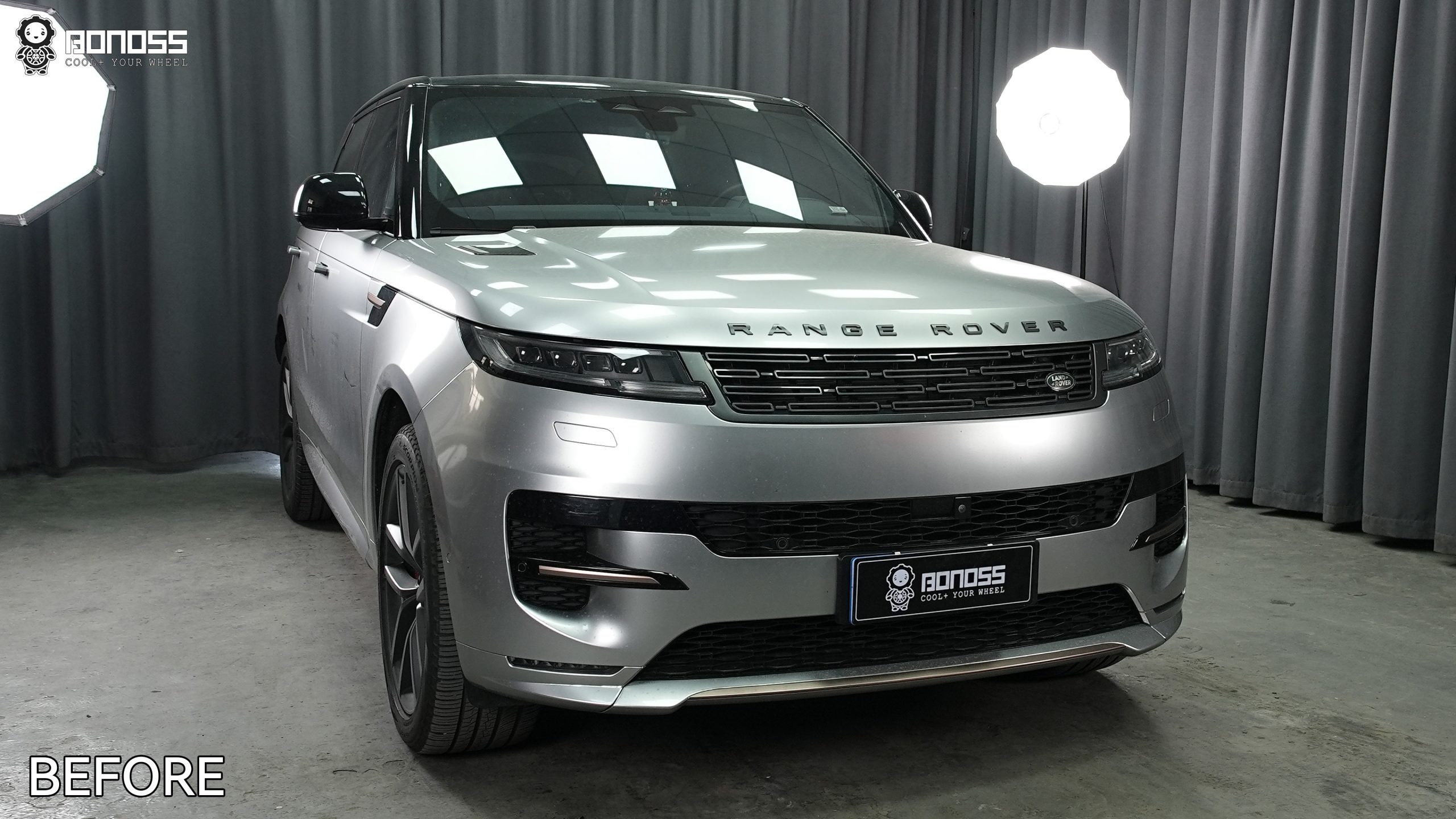 BONOSS Forged Lightweight Plus 2026 Land Rover Range Rover Sport Wheel Spacers Front 15mm Rear 20mm Before and After (7)