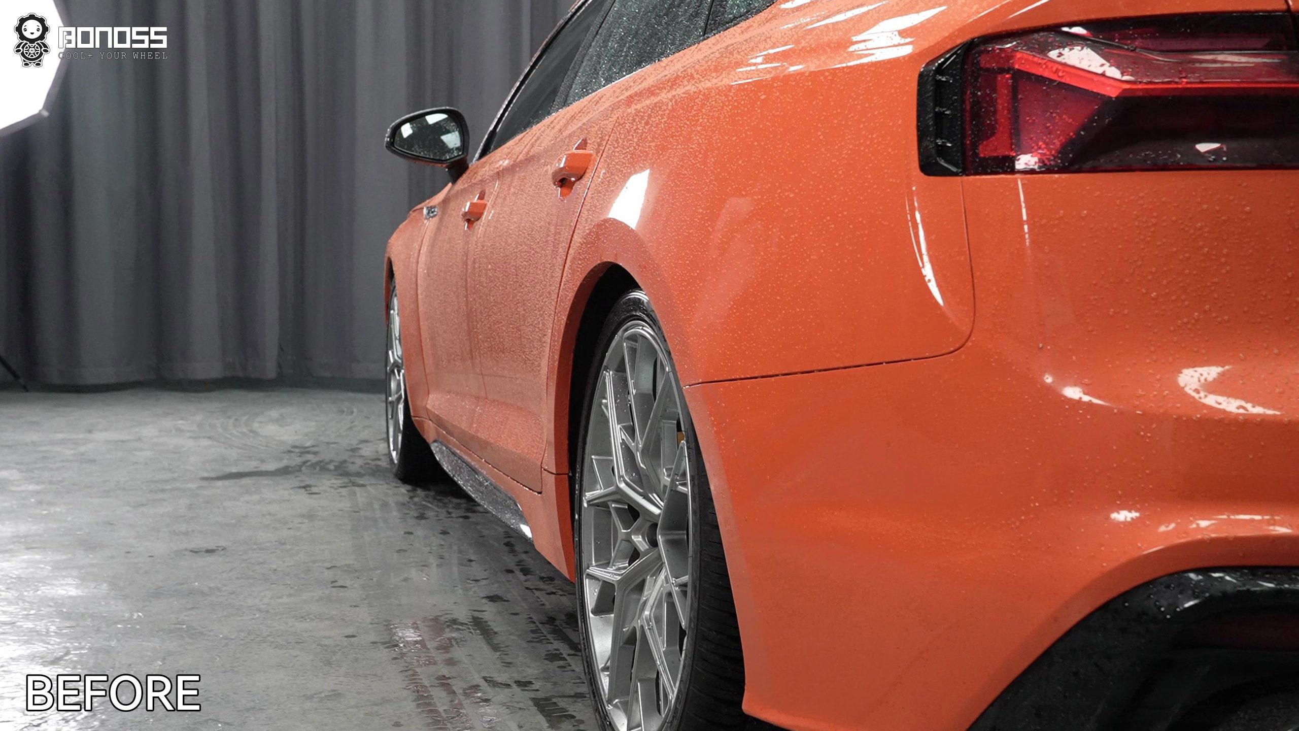 BONOSS Forged Lightweight Plus Audi A5 Wheel Spacers Front 15mm Rear 20mm Before and After (10)