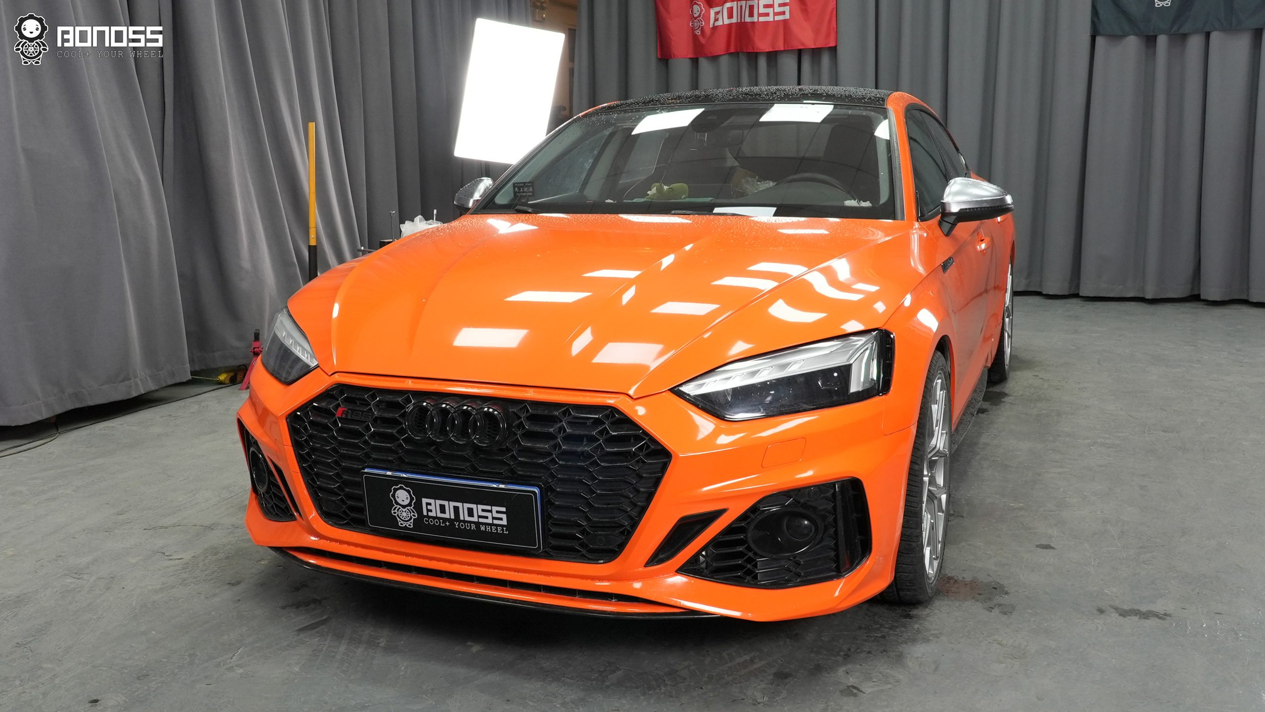 BONOSS Forged Lightweight Plus Audi A5 Wheel Spacers Front 15mm Rear 20mm Before and After (2)