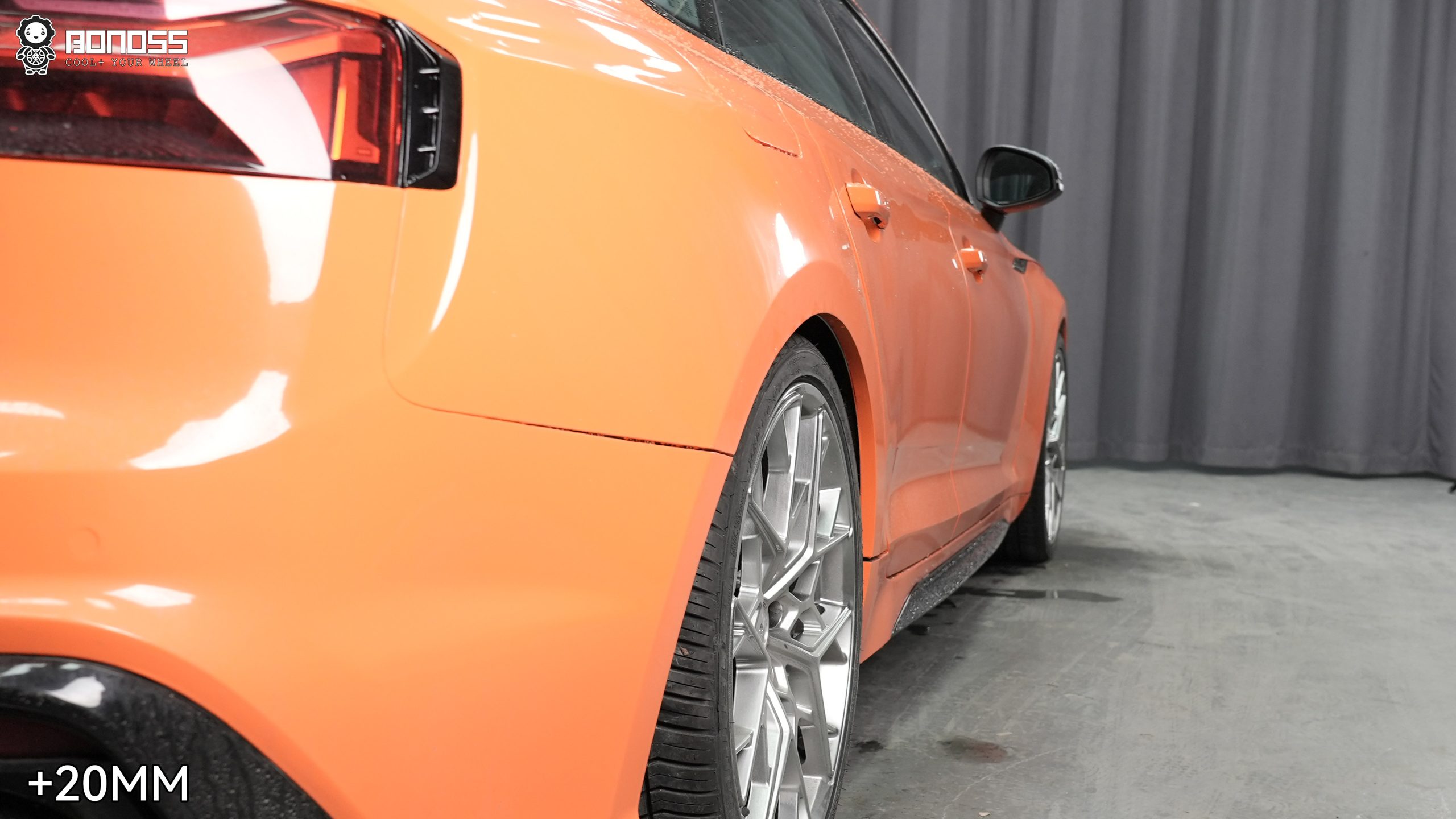 BONOSS Forged Lightweight Plus Audi A5 Wheel Spacers Front 15mm Rear 20mm Before and After (6)