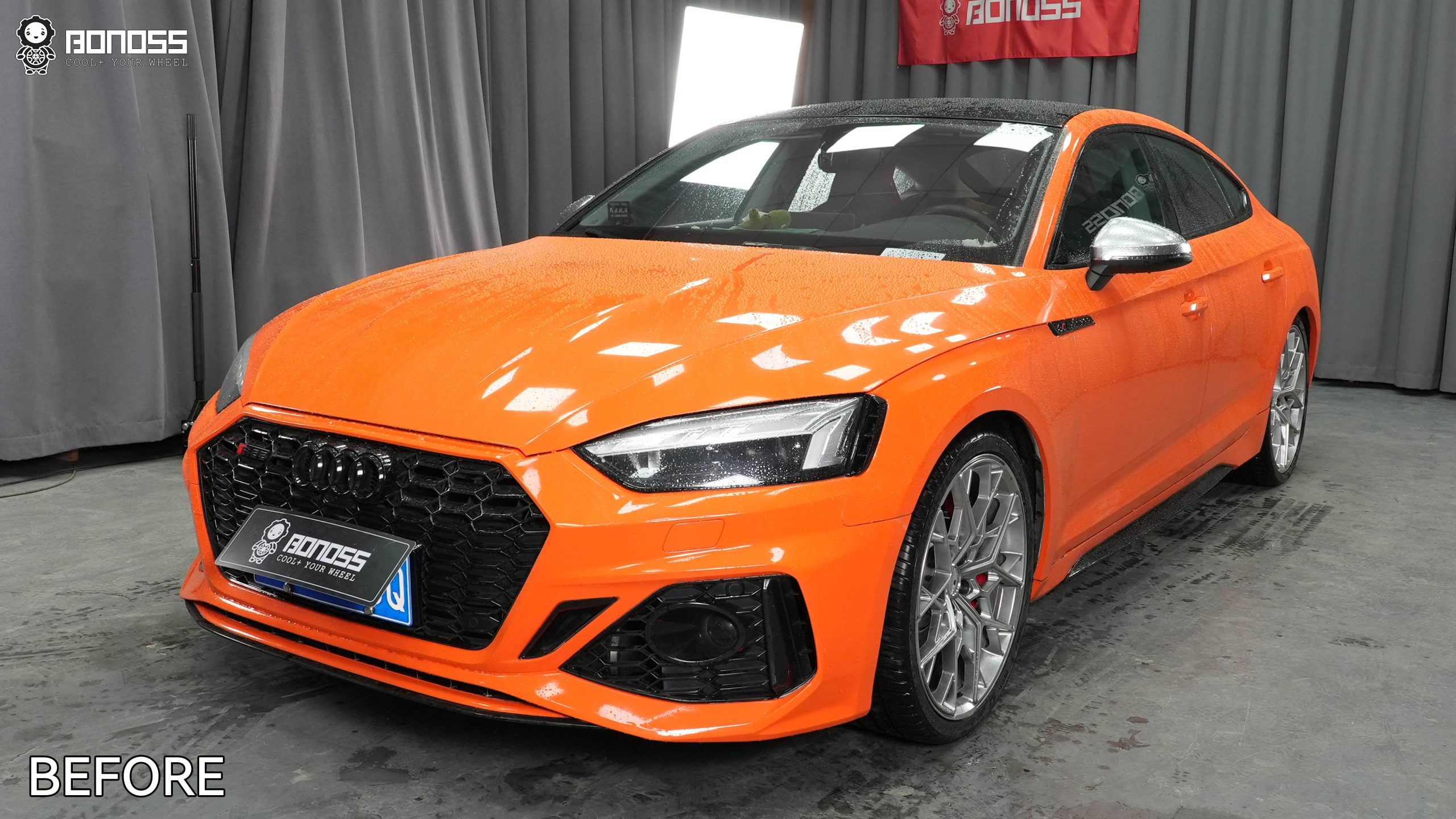 BONOSS Forged Lightweight Plus Audi A5 Wheel Spacers Front 15mm Rear 20mm Before and After (7)