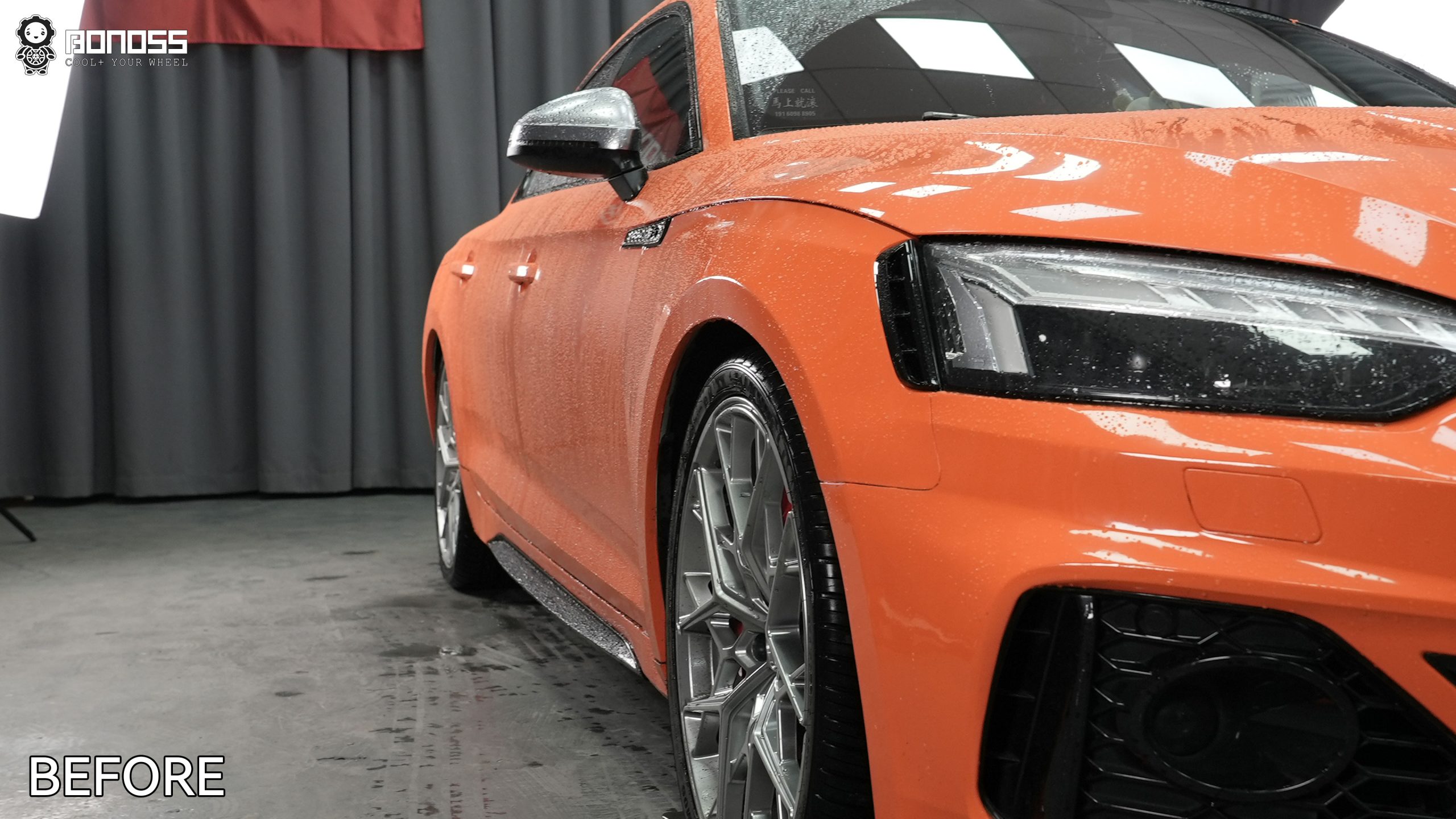 BONOSS Forged Lightweight Plus Audi A5 Wheel Spacers Front 15mm Rear 20mm Before and After (9)