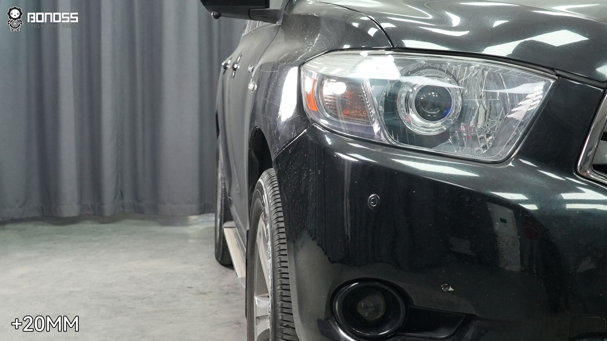 Best Toyota Highlander Wheel Spacers 2026 Off-Road Builds BONOSS Forged Active Cooling Adapters Hubcentric Spacers Pros Before and After Example (3)