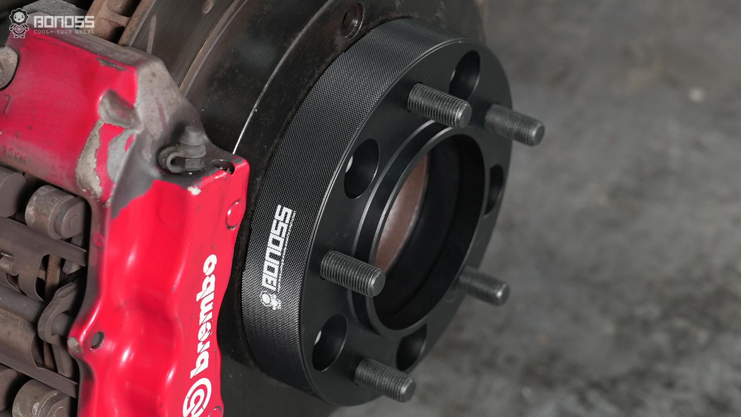 Best Toyota Land Cruiser Wheel Spacers Hub-Centric vs. Lug-Centric BONOSS Forged Active Cooling Adapters Hubcentric Spacers Pros Before and After Example (2)