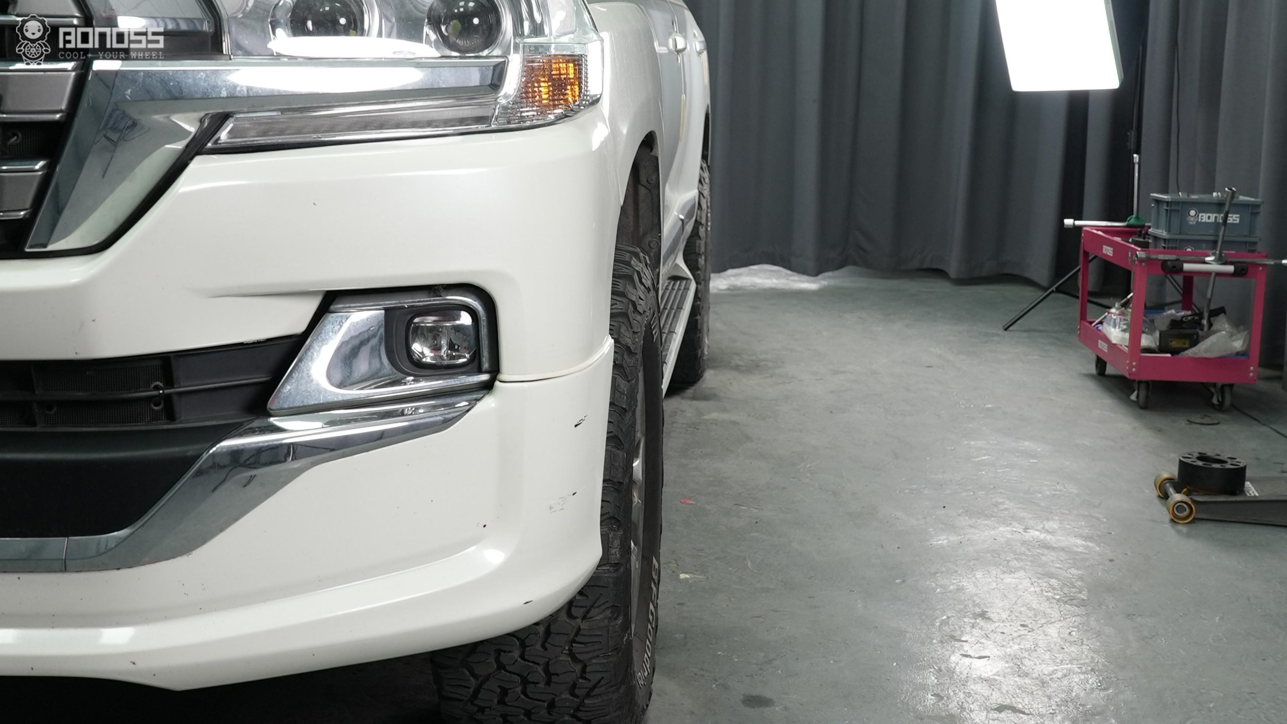 Best Toyota Land Cruiser Wheel Spacers Hub-Centric vs. Lug-Centric BONOSS Forged Active Cooling Adapters Hubcentric Spacers Pros Before and After Example (3)